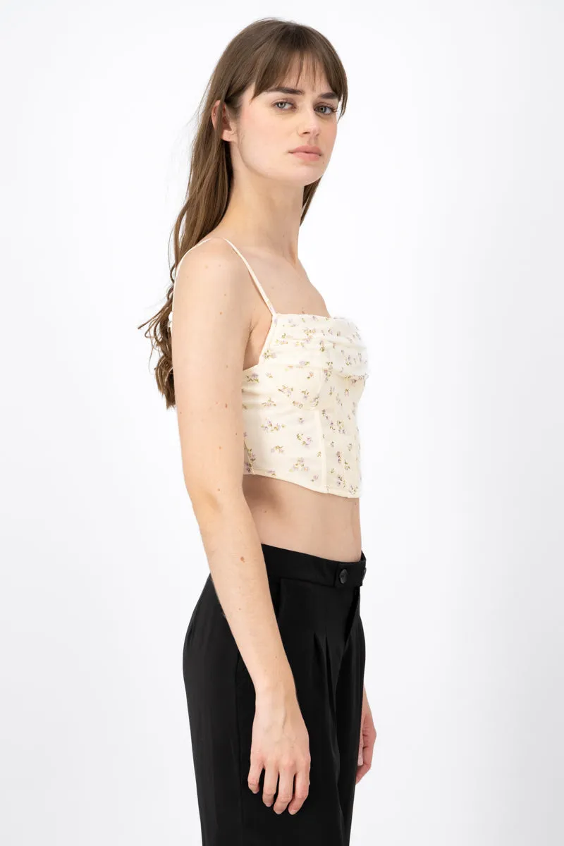 Blusa corset con cuello cascada estampado sold by Shasa product image thumbnail 3