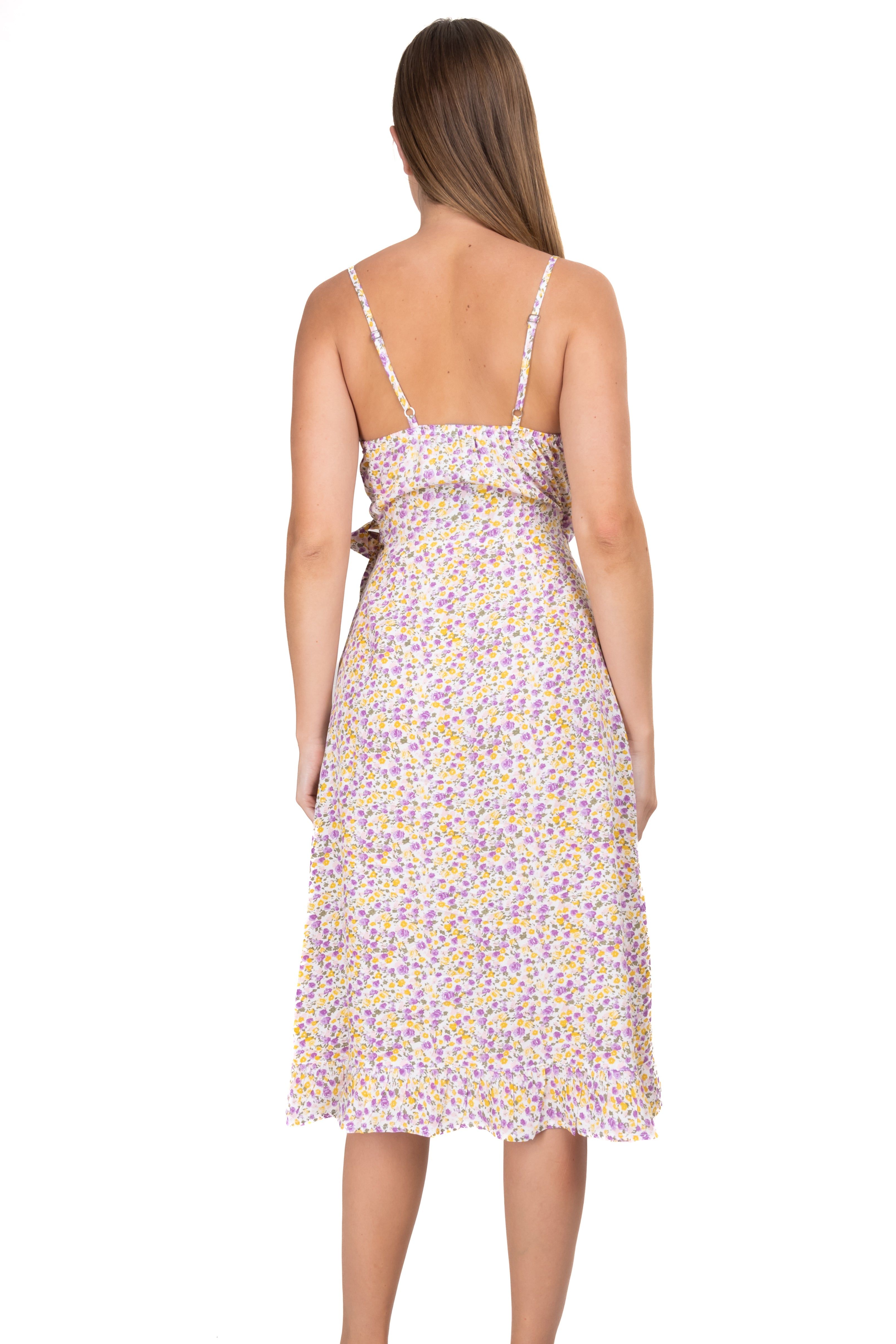 Vestido midi estampado flores sold by Shasa product image thumbnail 4