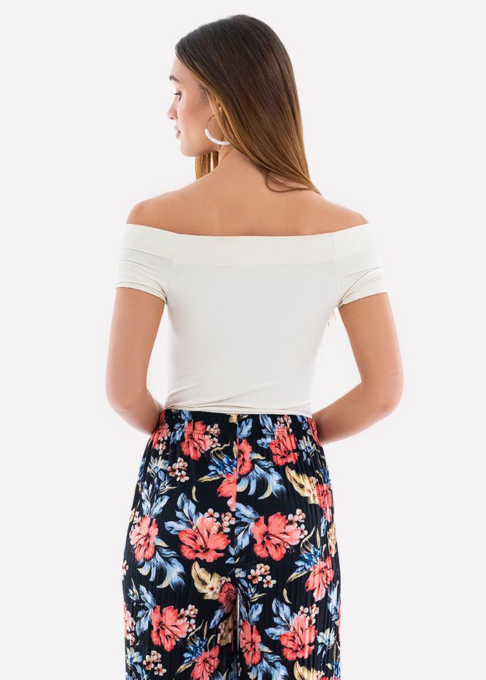 Bodysuit liso hombros descubiertos sold by Shasa product image thumbnail 3