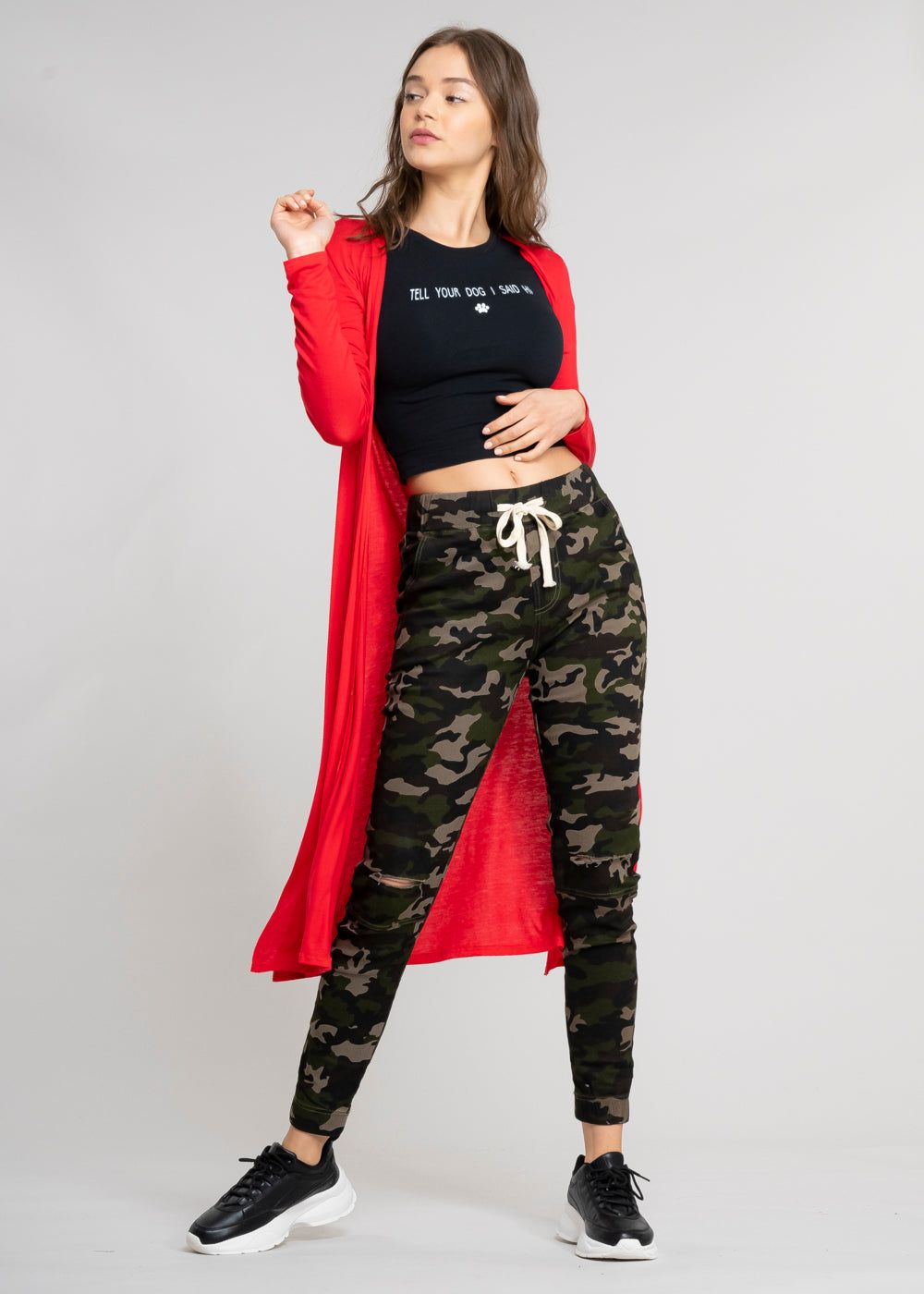 Cárdigan largo aberturas laterales sold by Shasa product image thumbnail 2