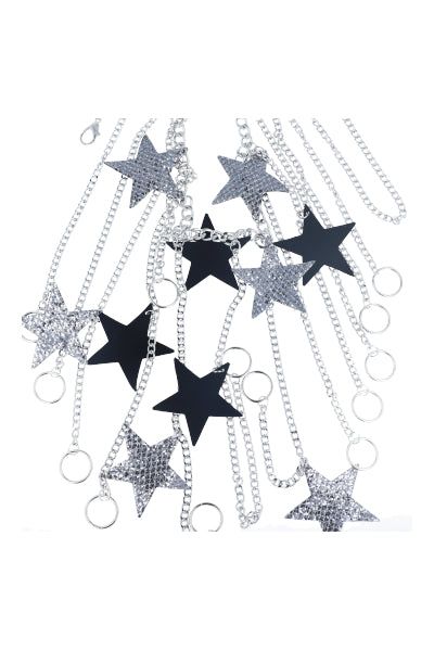 Cinturón cadena estrellas sold by Shasa