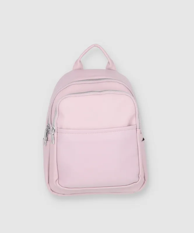 Mochila Efecto Piel Cremalleras sold by Shasa