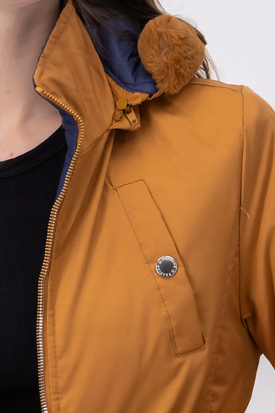 Chamarra parka reversible gorro peluche sold by Shasa product image thumbnail 5