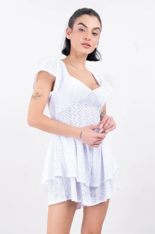 Romper textura doble olan sold by Shasa