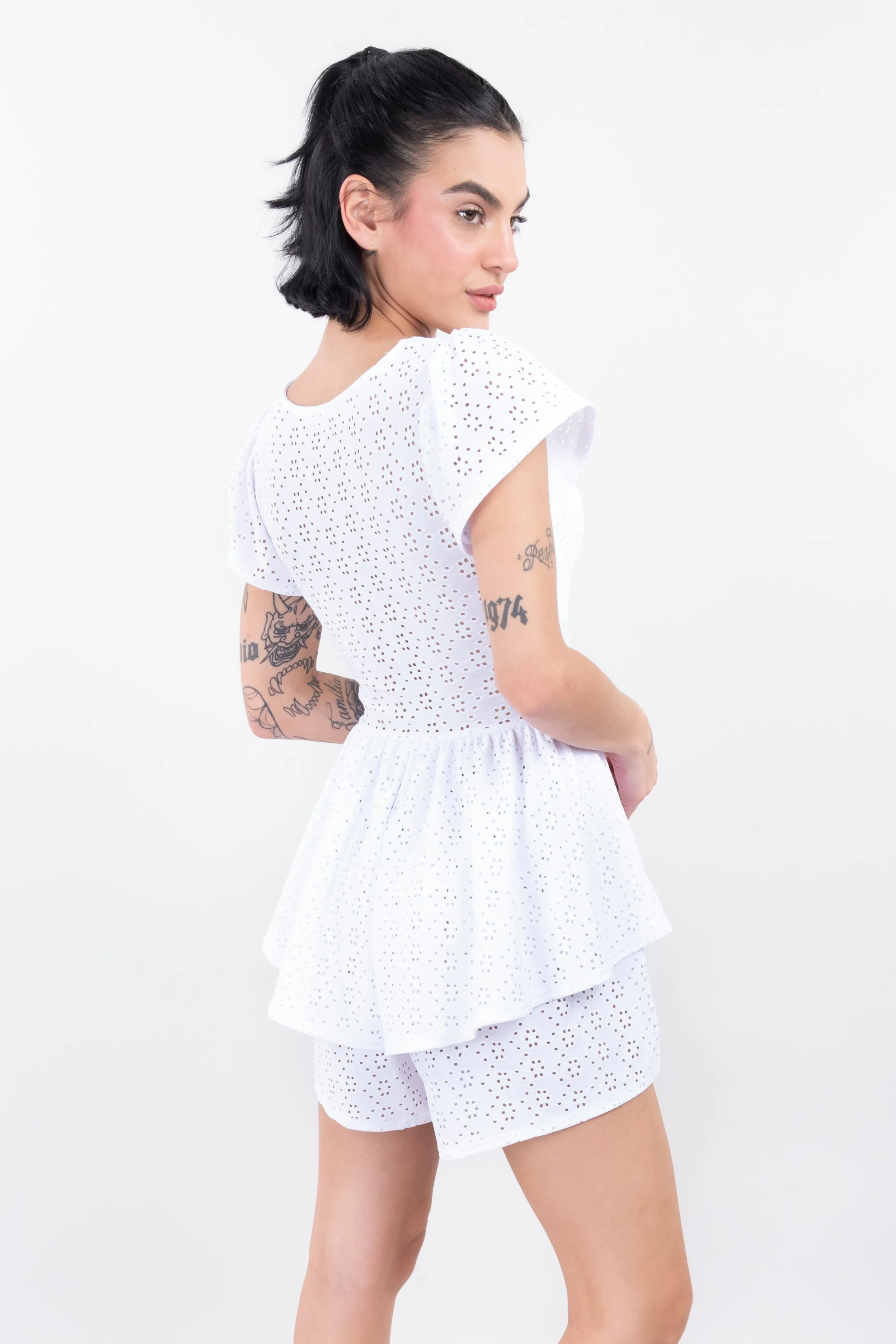 Romper textura doble olan sold by Shasa product image thumbnail 3