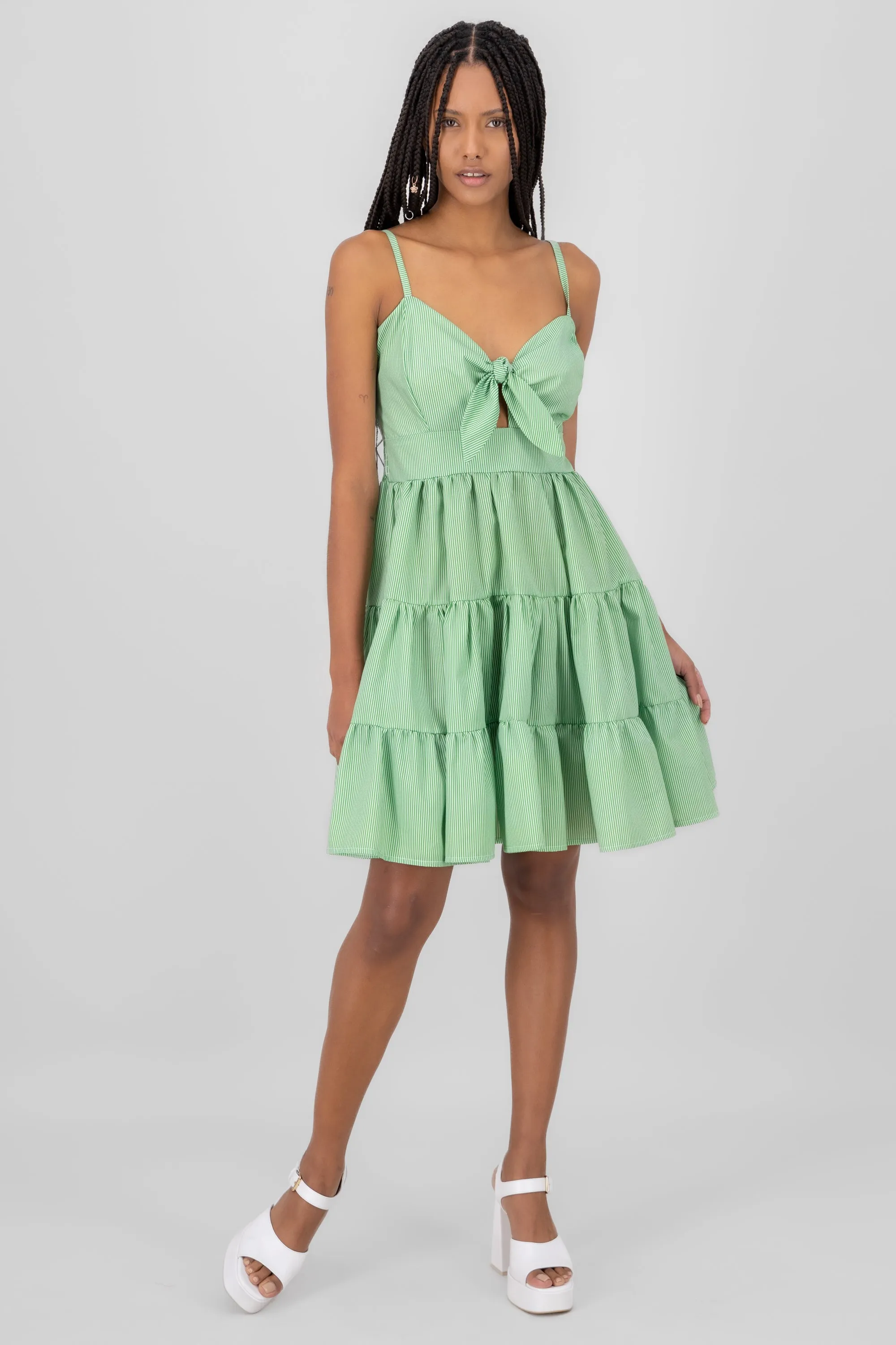 Vestido Olanes Detalle Moño sold by Shasa