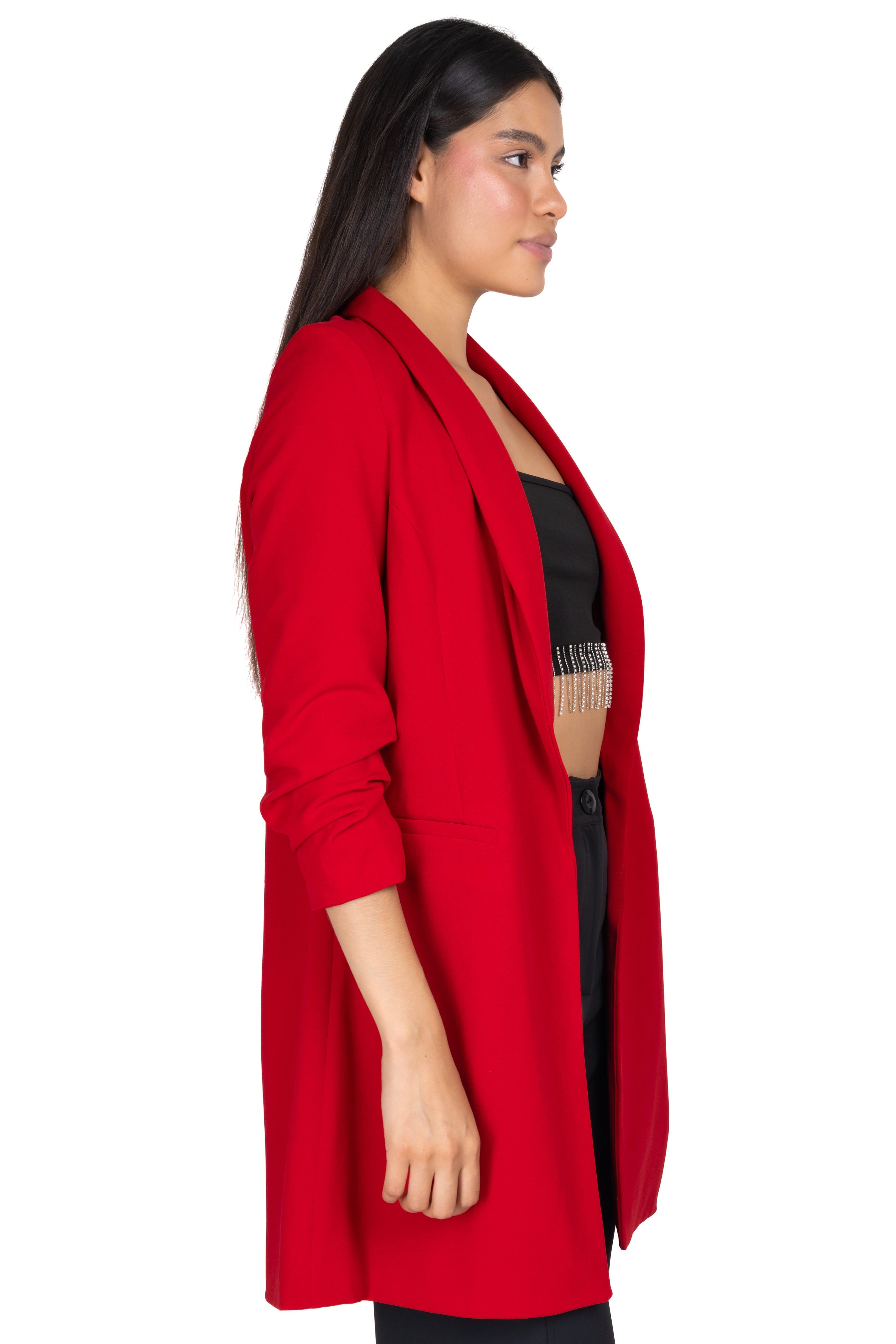 Saco largo monocolor elevadores mangas sold by Shasa product image thumbnail 3