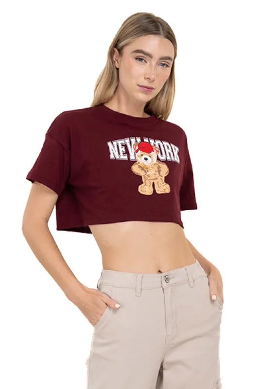 Top Crop Osito Nueva York sold by Shasa