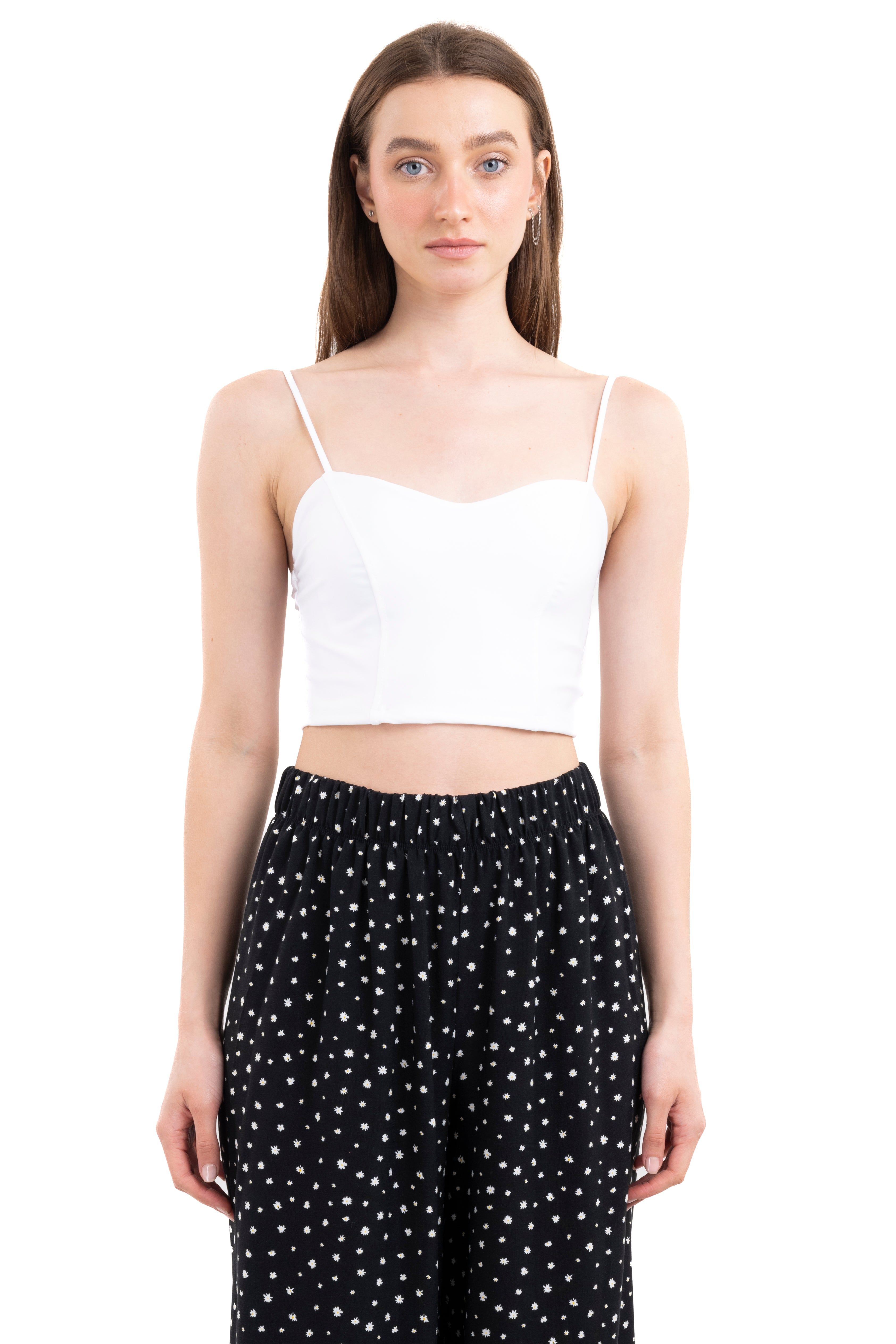 Top crop escote corazón tirantes sold by Shasa product image thumbnail 2