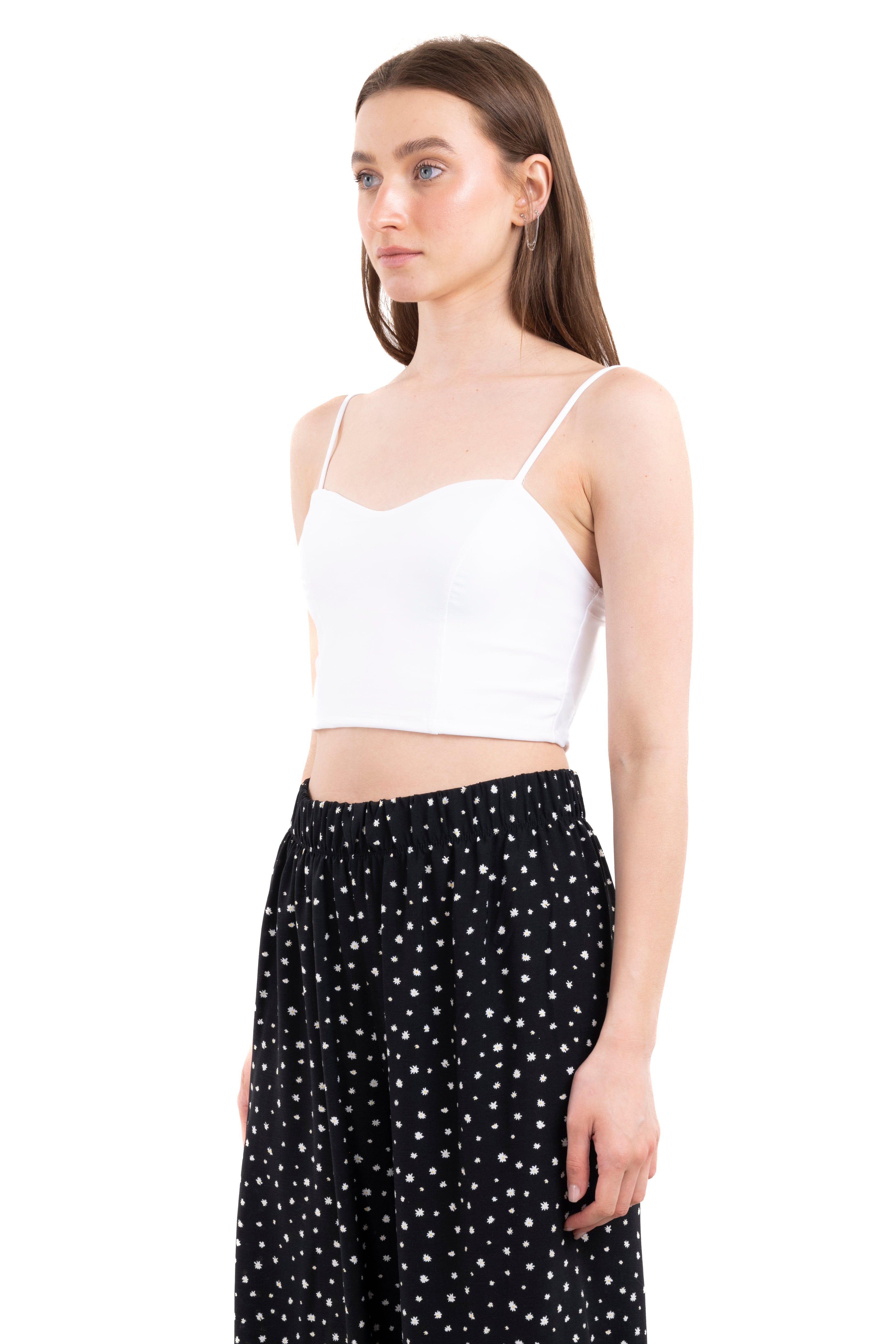 Top crop escote corazón tirantes sold by Shasa product image thumbnail 3