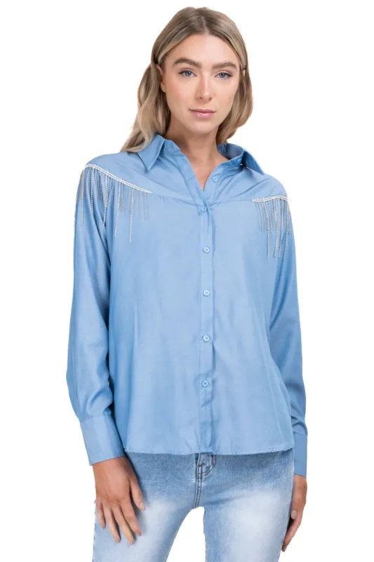 Camisa brillos sold by Shasa