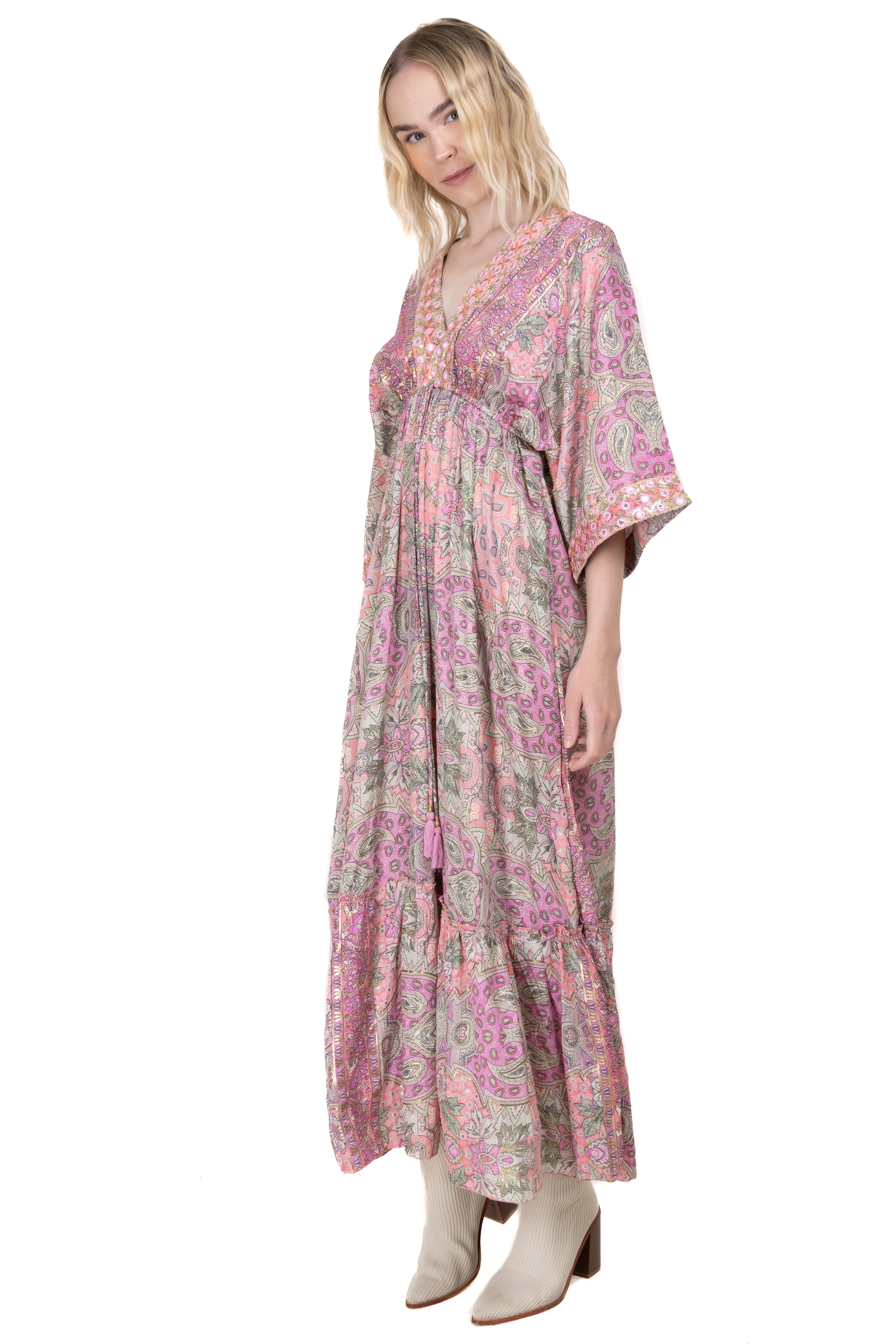 Vestido Maxi Olán Cintas sold by Shasa product image thumbnail 3