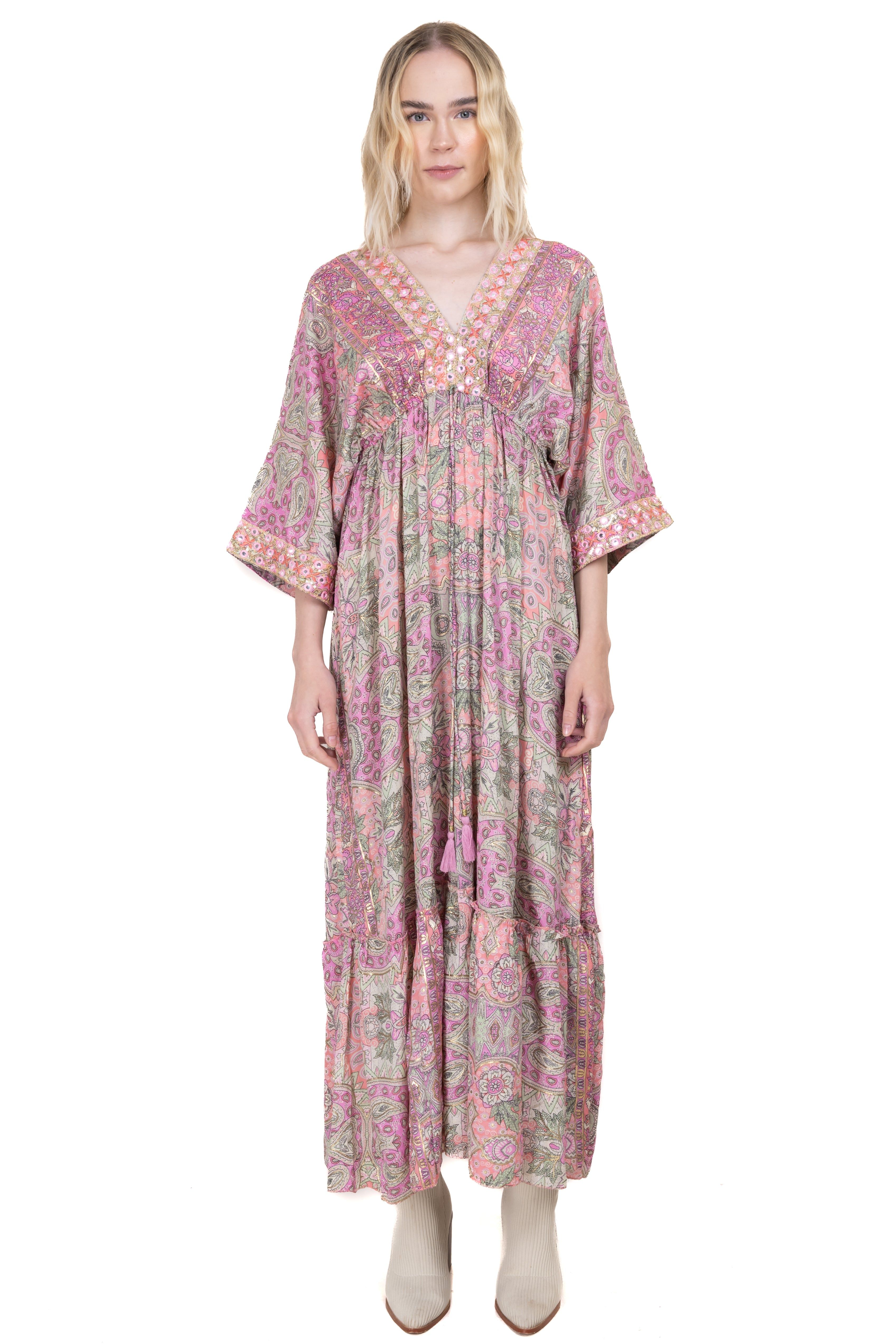 Vestido Maxi Olán Cintas sold by Shasa product image thumbnail 2