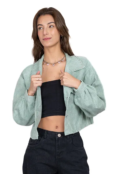 Chamarra Bolsillos Solapa sold by Shasa