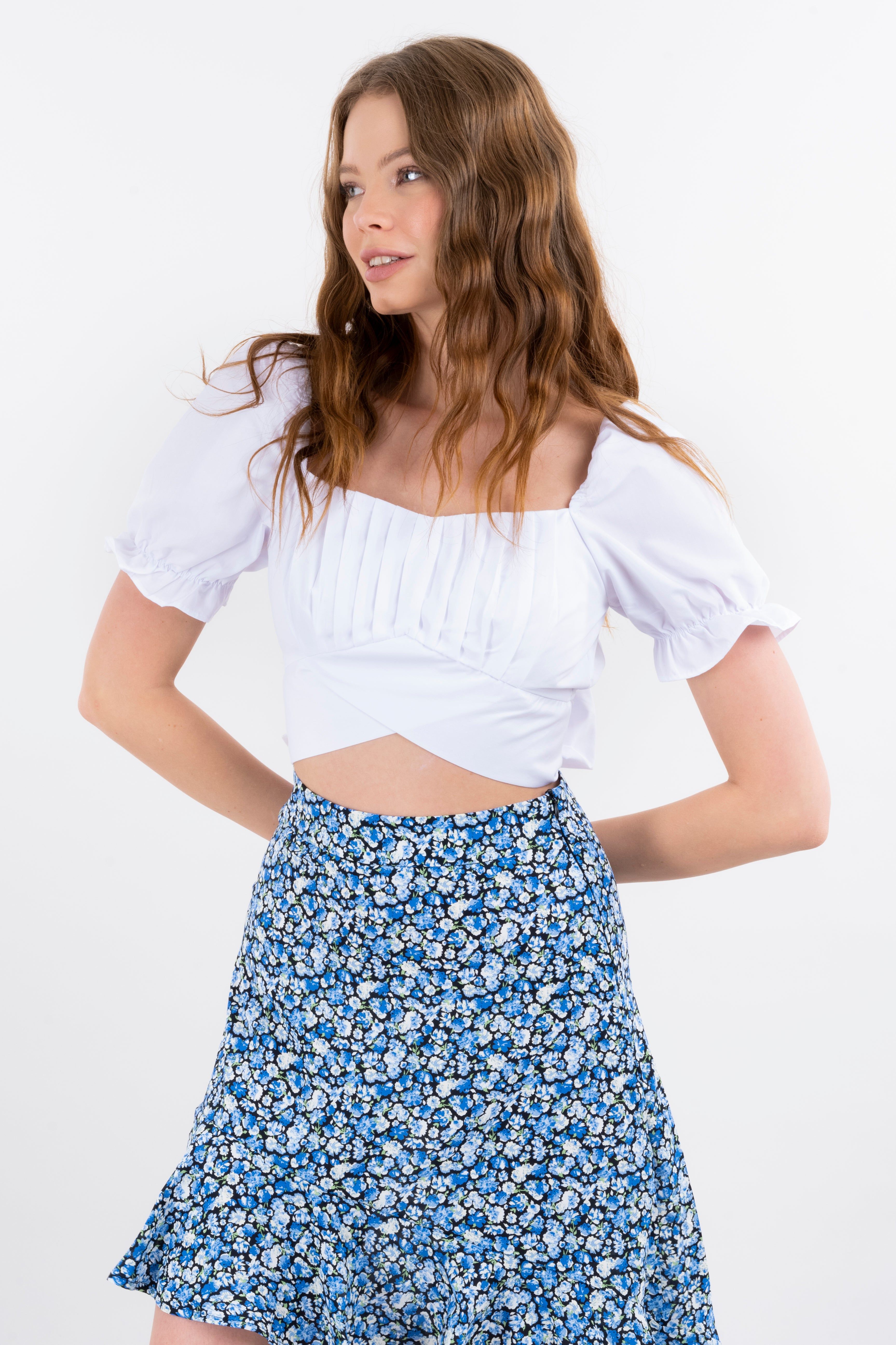 Top busto plisado cruzado sold by Shasa product image thumbnail 5