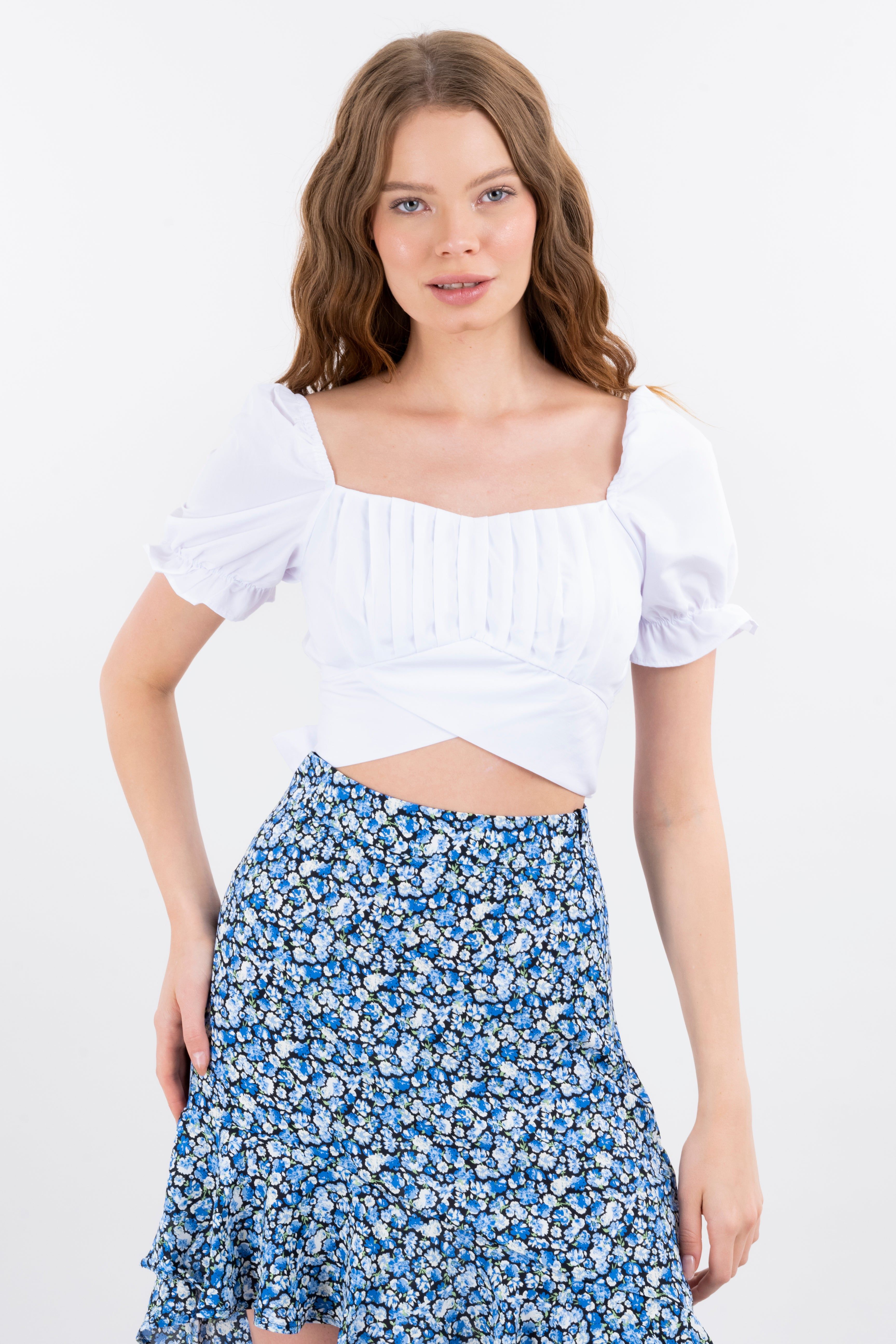 Top busto plisado cruzado sold by Shasa product image thumbnail 2