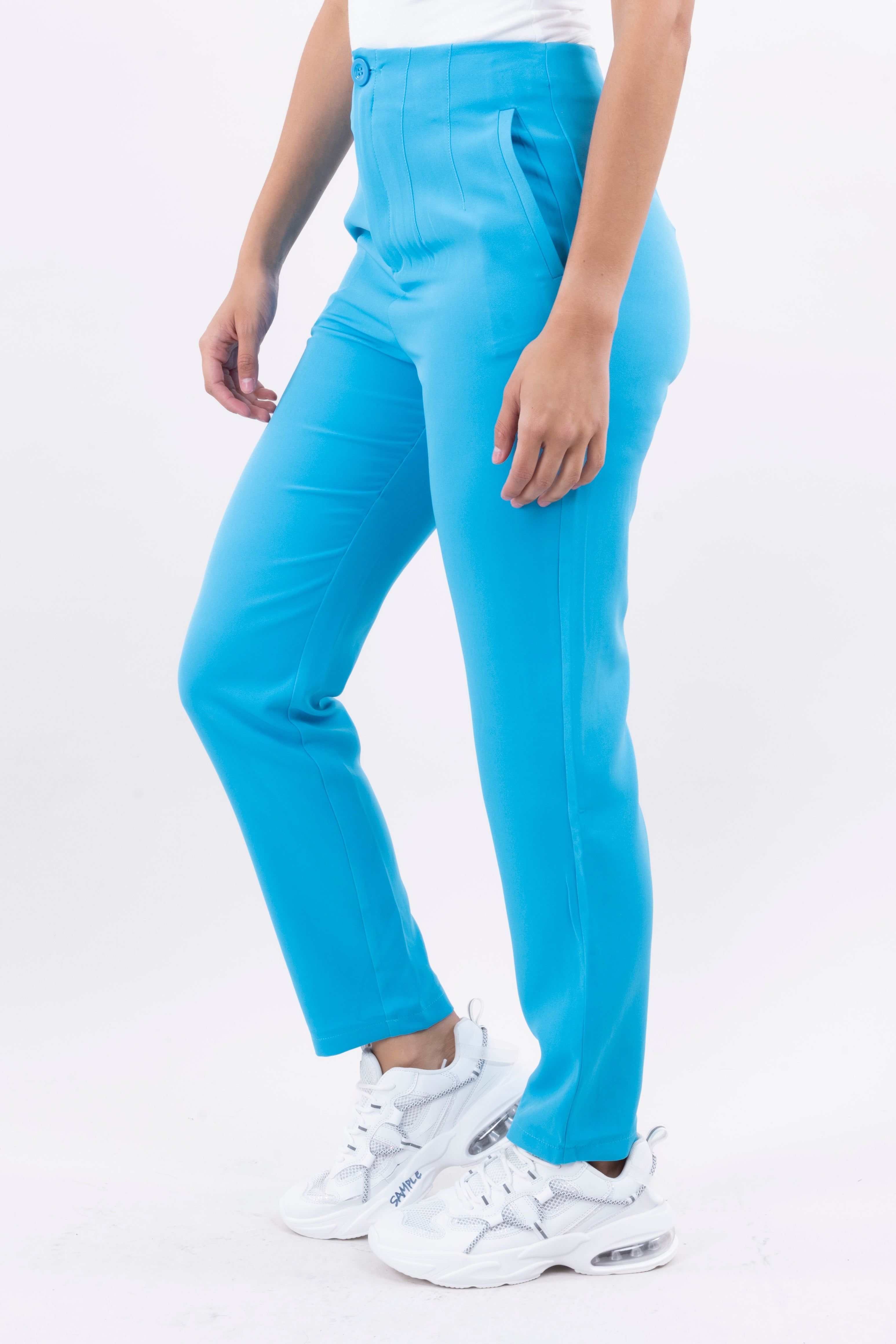 Pantalón recto pinzas liso sold by Shasa product image thumbnail 3