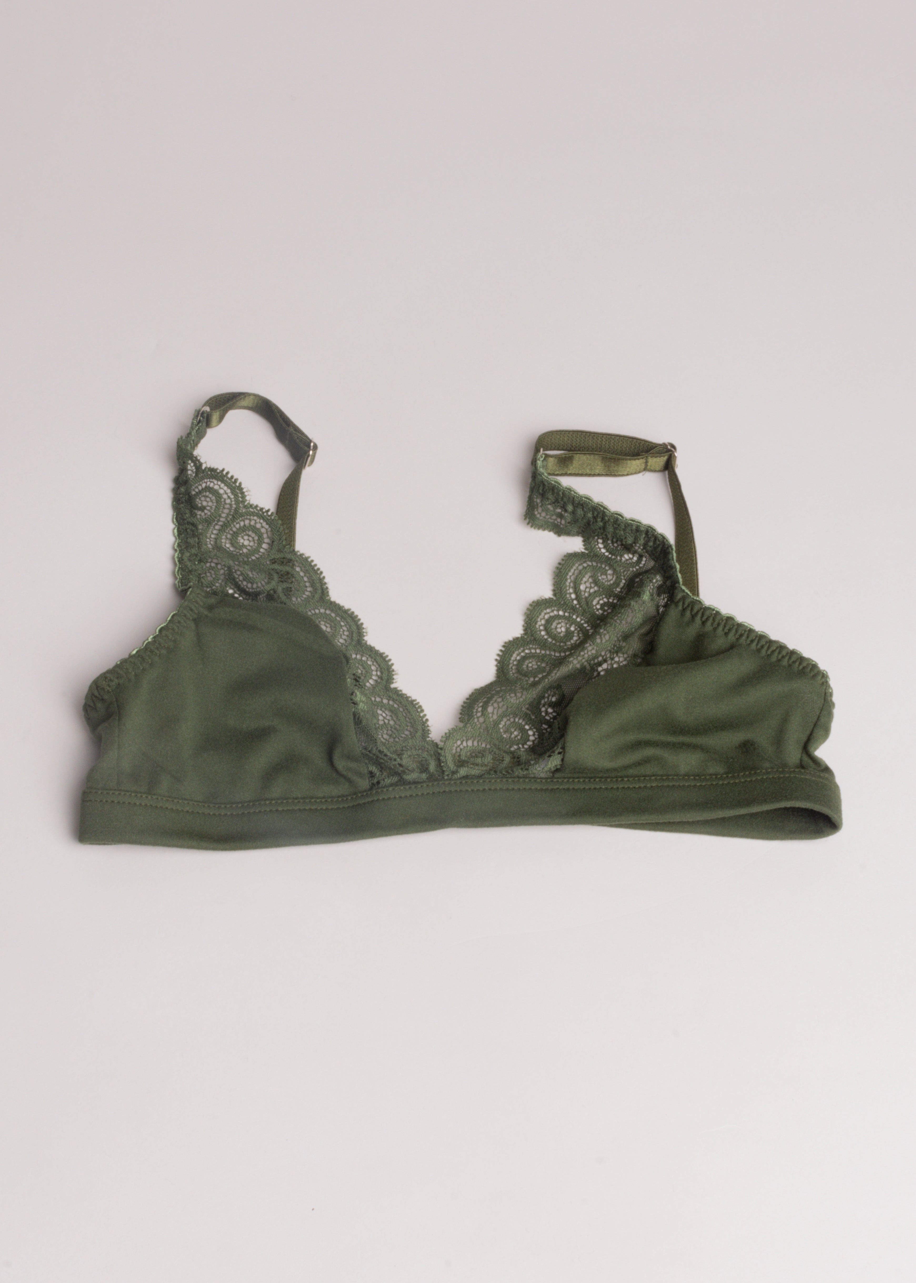 Bralette velvet encaje sold by Shasa
