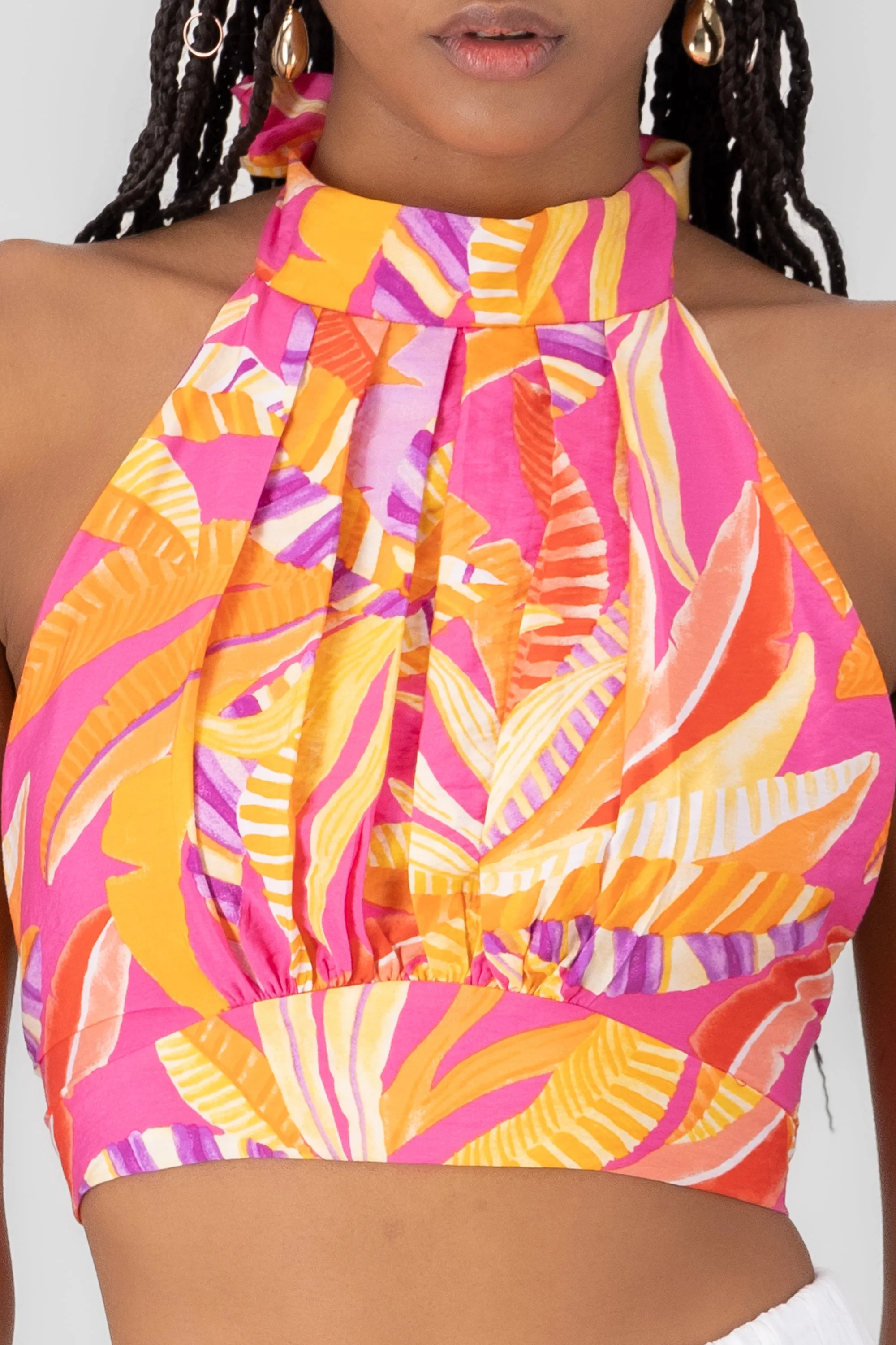 Top halter detalle estampado sold by Shasa product image thumbnail 4