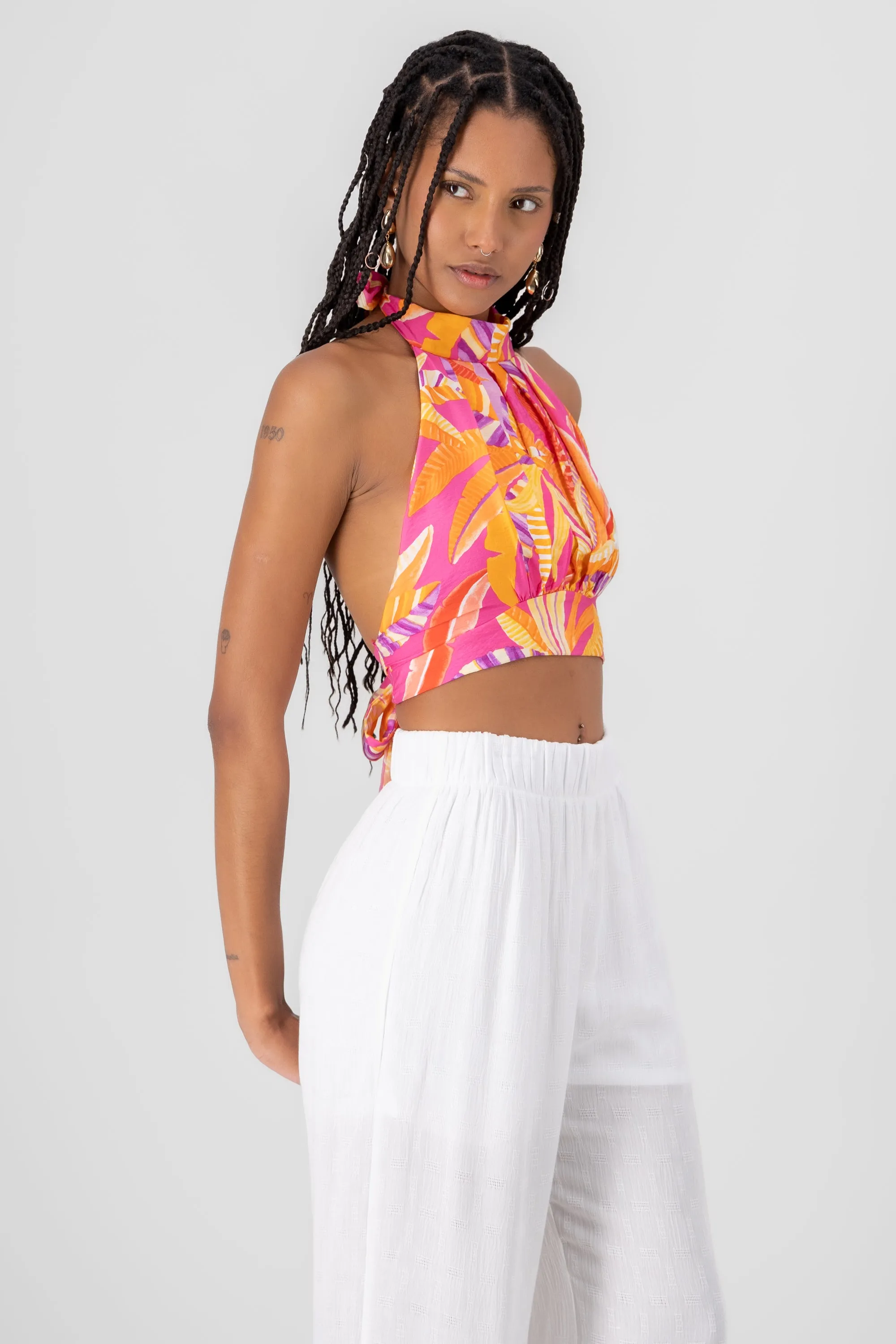 Top halter detalle estampado sold by Shasa product image thumbnail 2