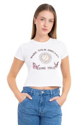 Playera estampado dreams sold by Shasa