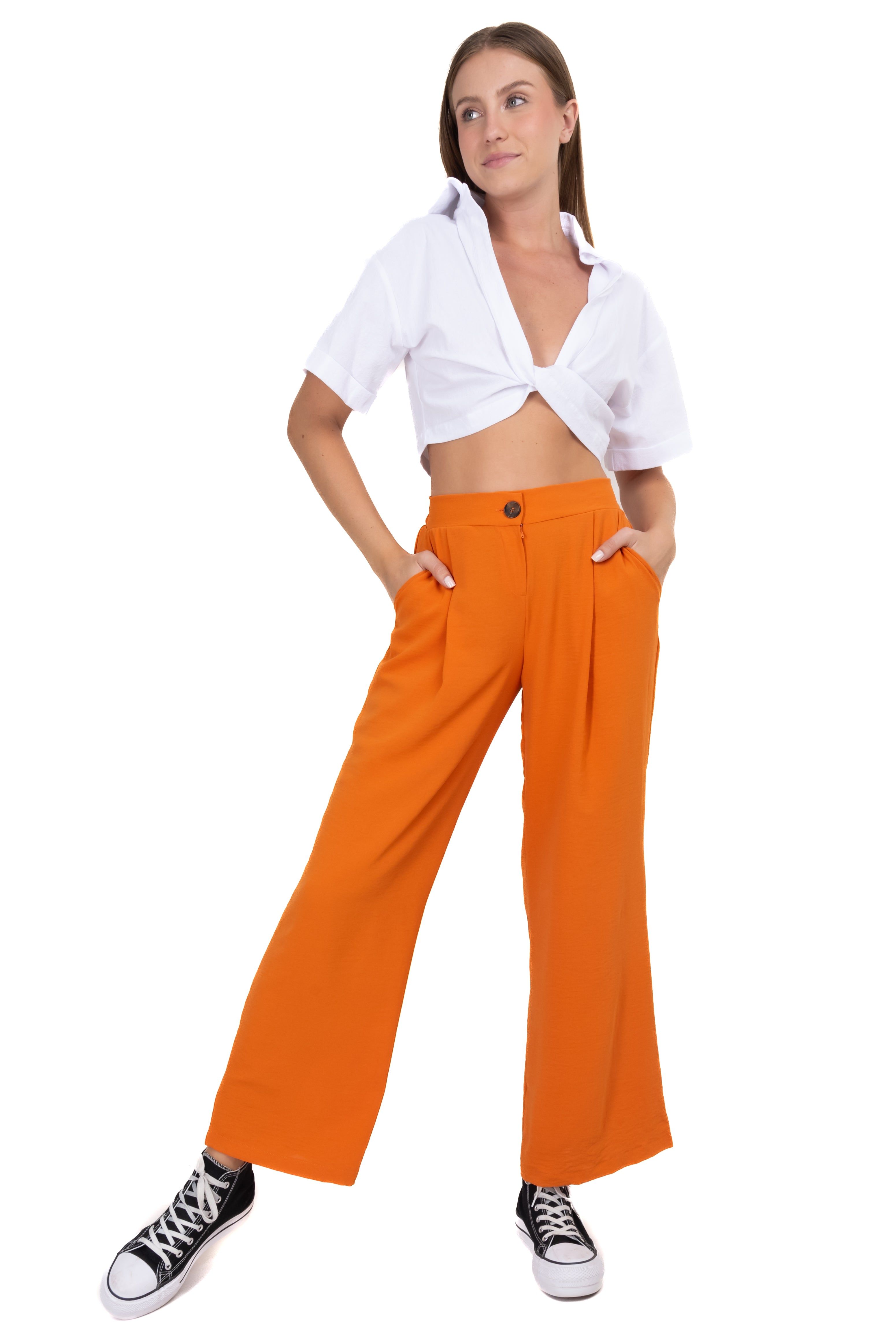 Pantalón straight pinzas bolsillos sold by Shasa product image thumbnail 2