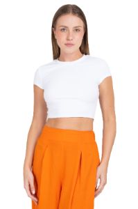 Top liso cuello redondo sold by Shasa