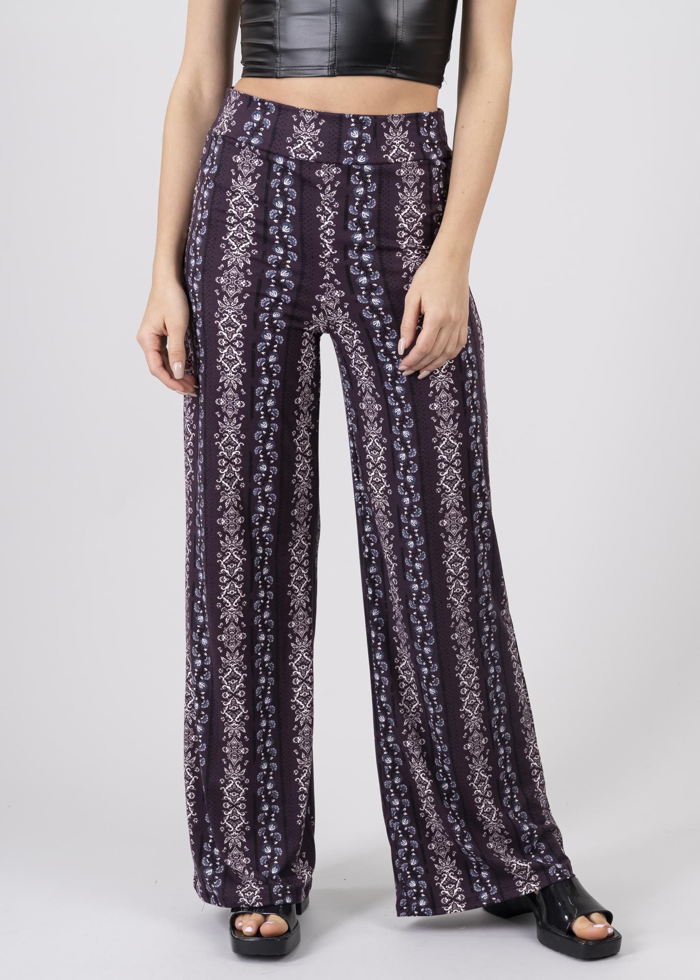 Pantalon amplio estampado geometrico sold by Shasa product image thumbnail 2