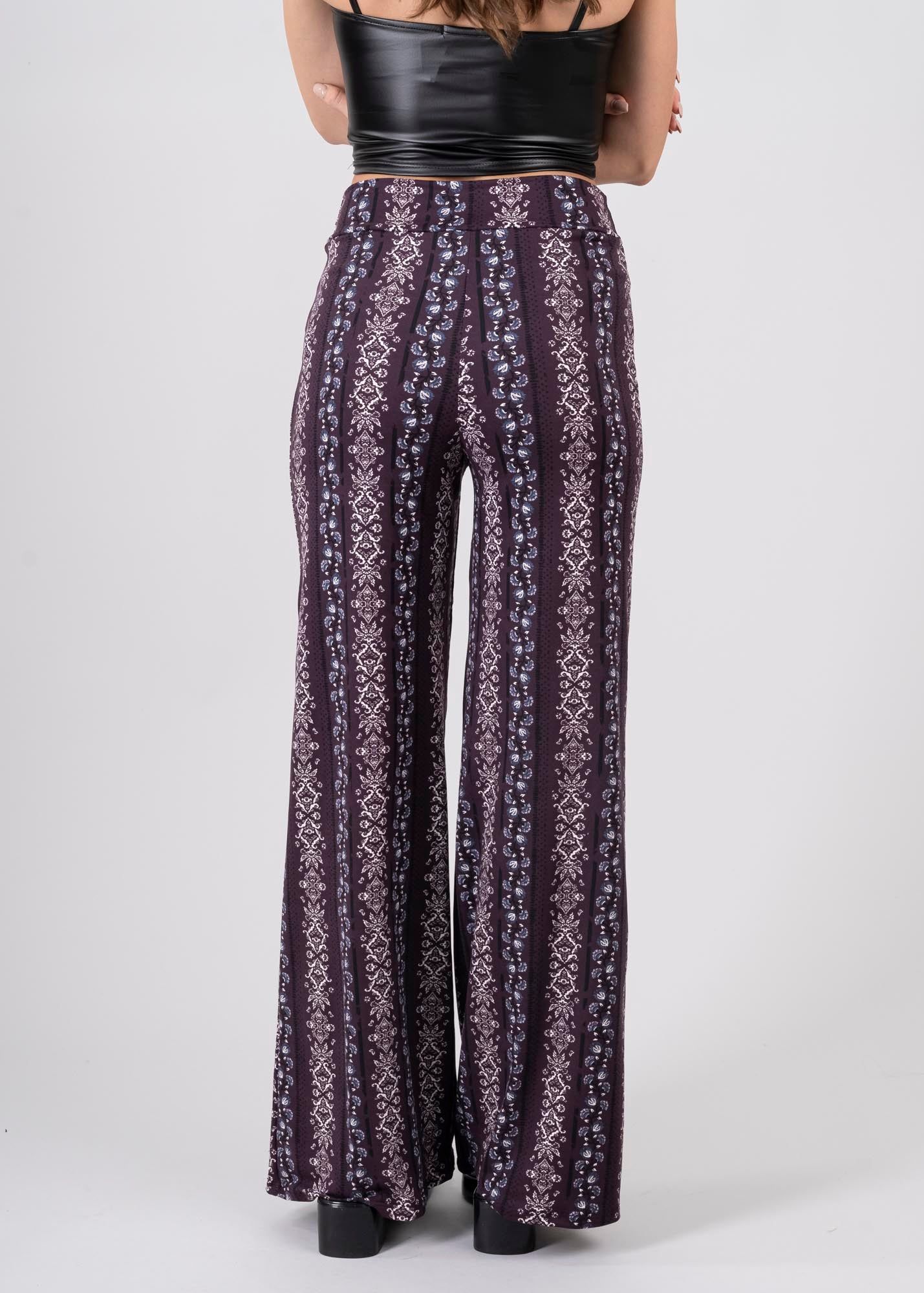 Pantalon amplio estampado geometrico sold by Shasa product image thumbnail 4
