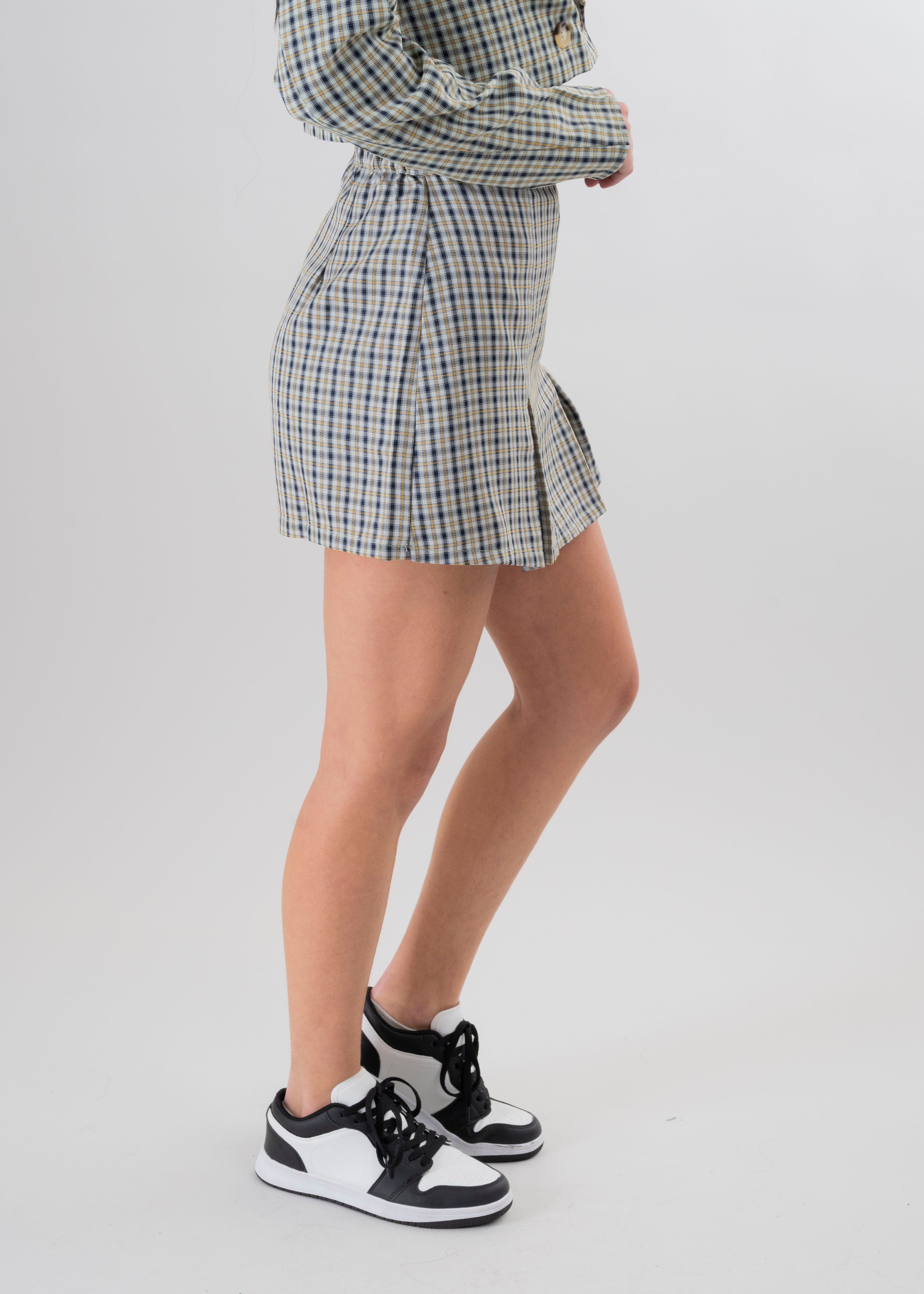 Falda mini cuadros sold by Shasa product image thumbnail 3