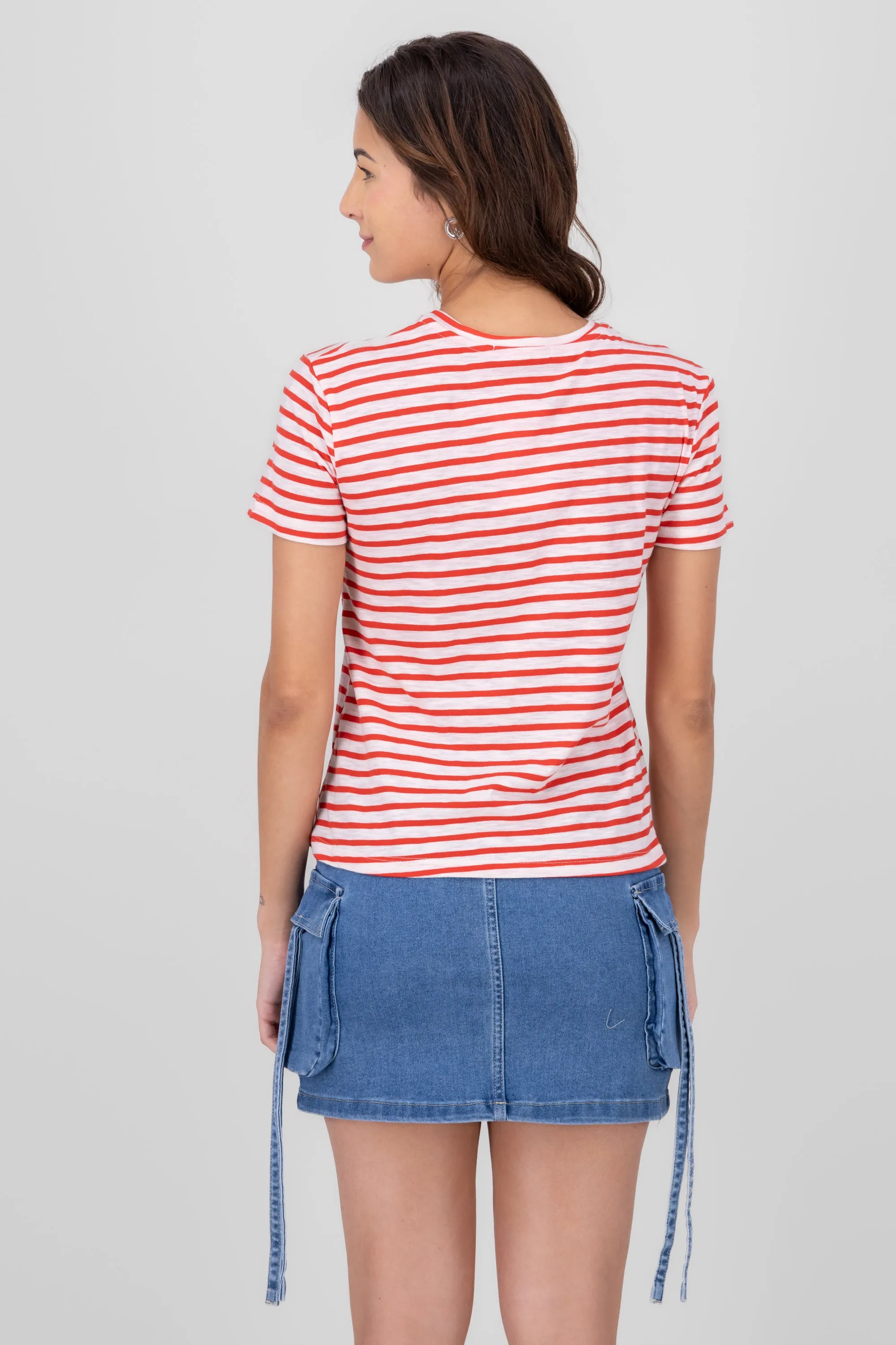 T-shirt rayas manga corta sold by Shasa product image thumbnail 4