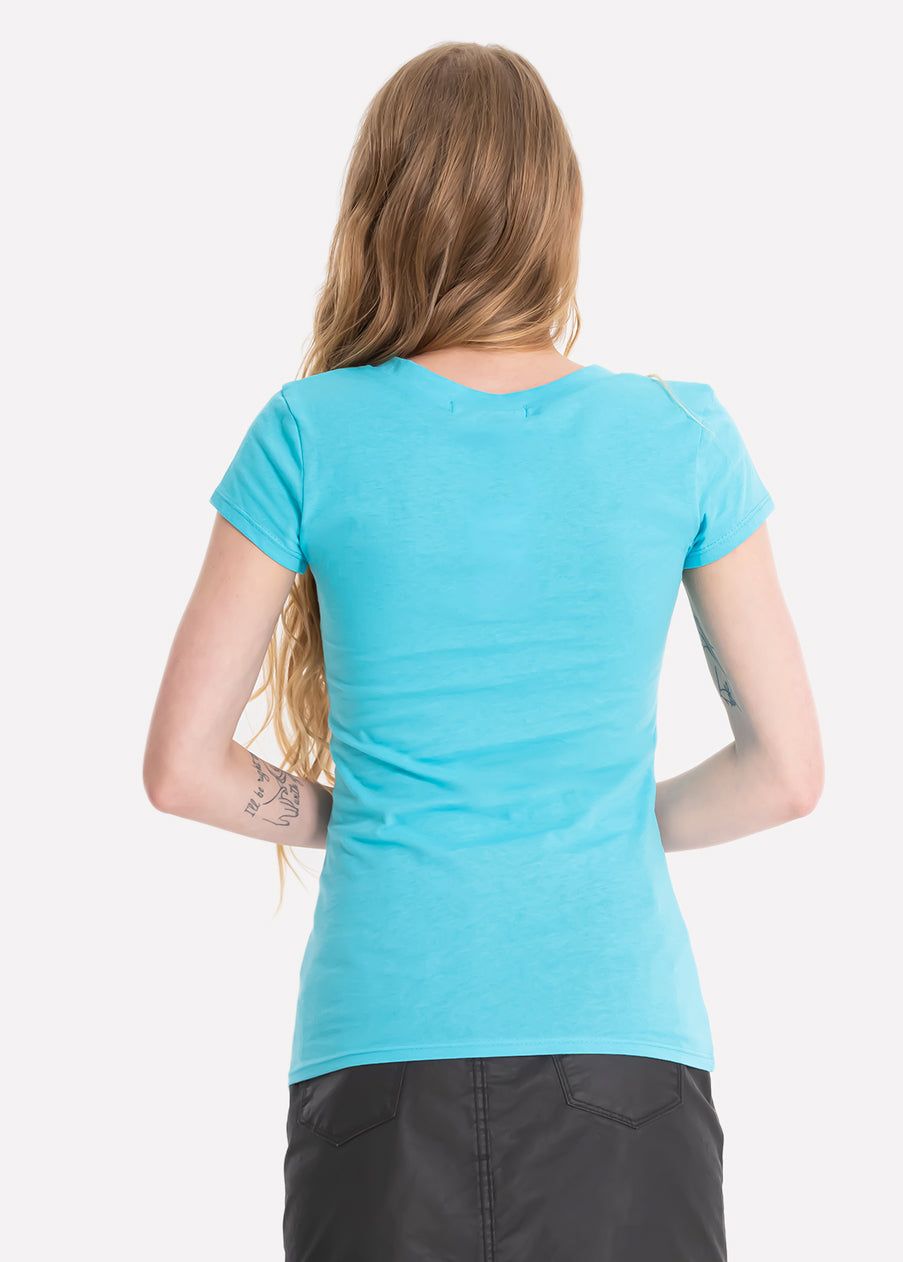 Blusa manga corta cuello v sold by Shasa product image thumbnail 4