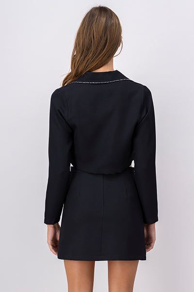 Saco crop detalle brillos sold by Shasa product image thumbnail 4