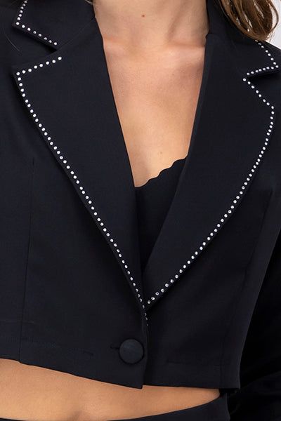 Saco crop detalle brillos sold by Shasa product image thumbnail 5