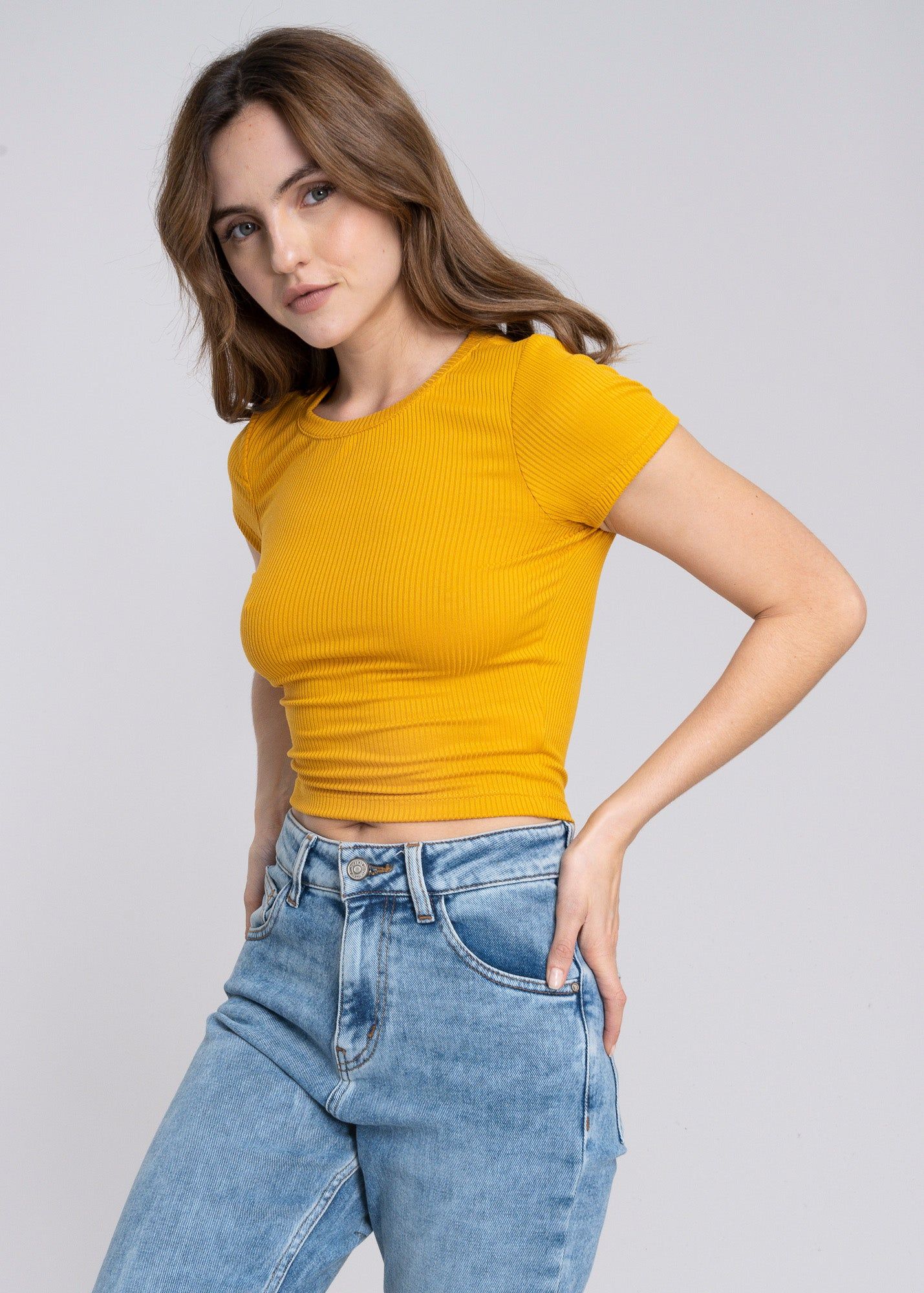 Top manga corta textura sold by Shasa product image thumbnail 3