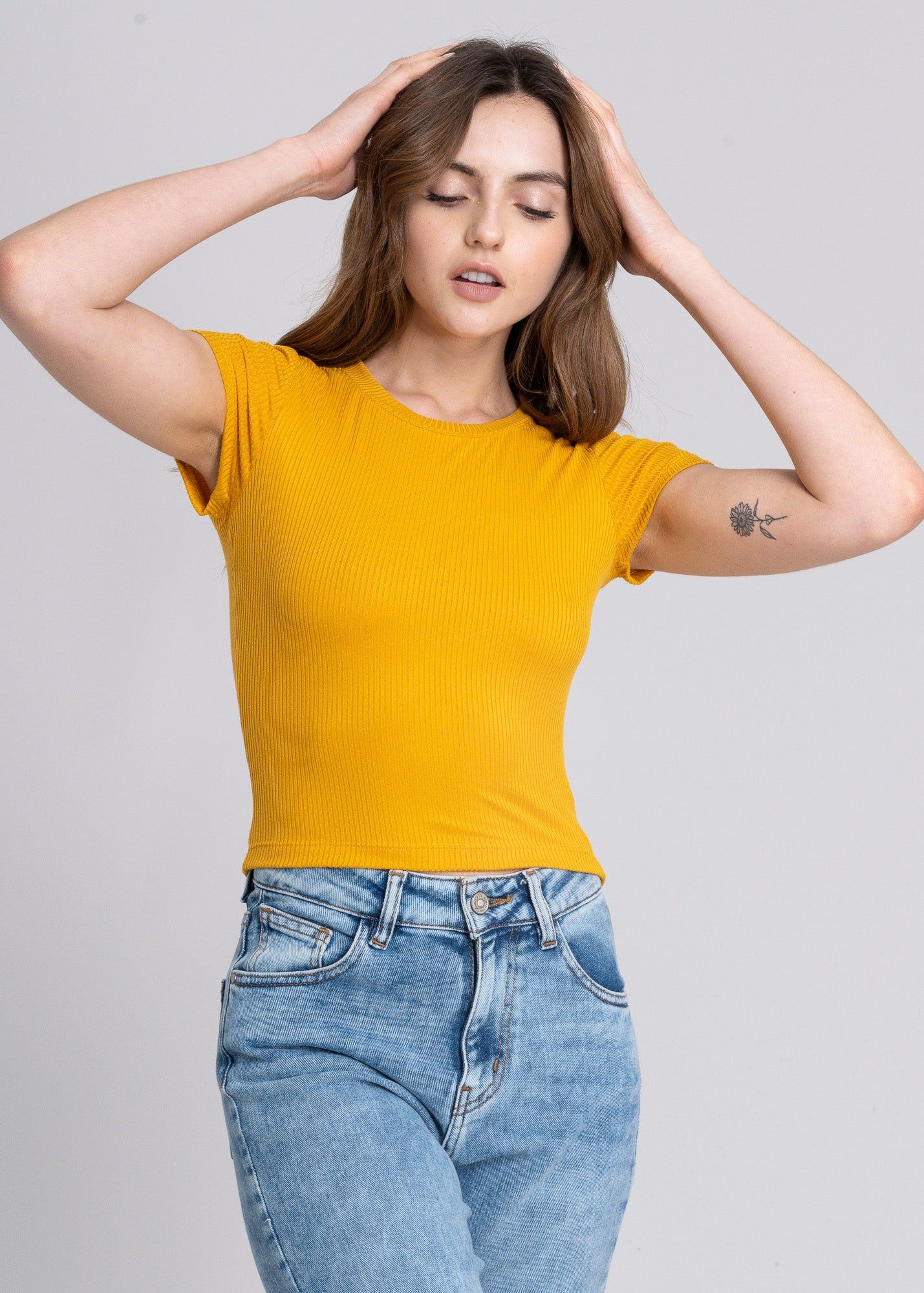 Top manga corta textura sold by Shasa product image thumbnail 2