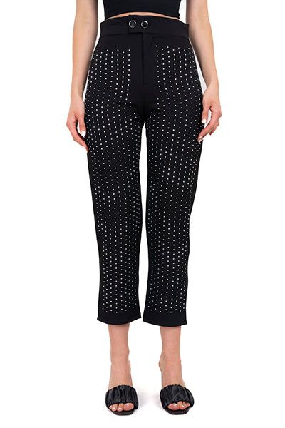 Pantalón recto brillos doble botón sold by Shasa product image thumbnail 5