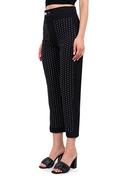 Pantalón recto brillos doble botón sold by Shasa product image thumbnail 3