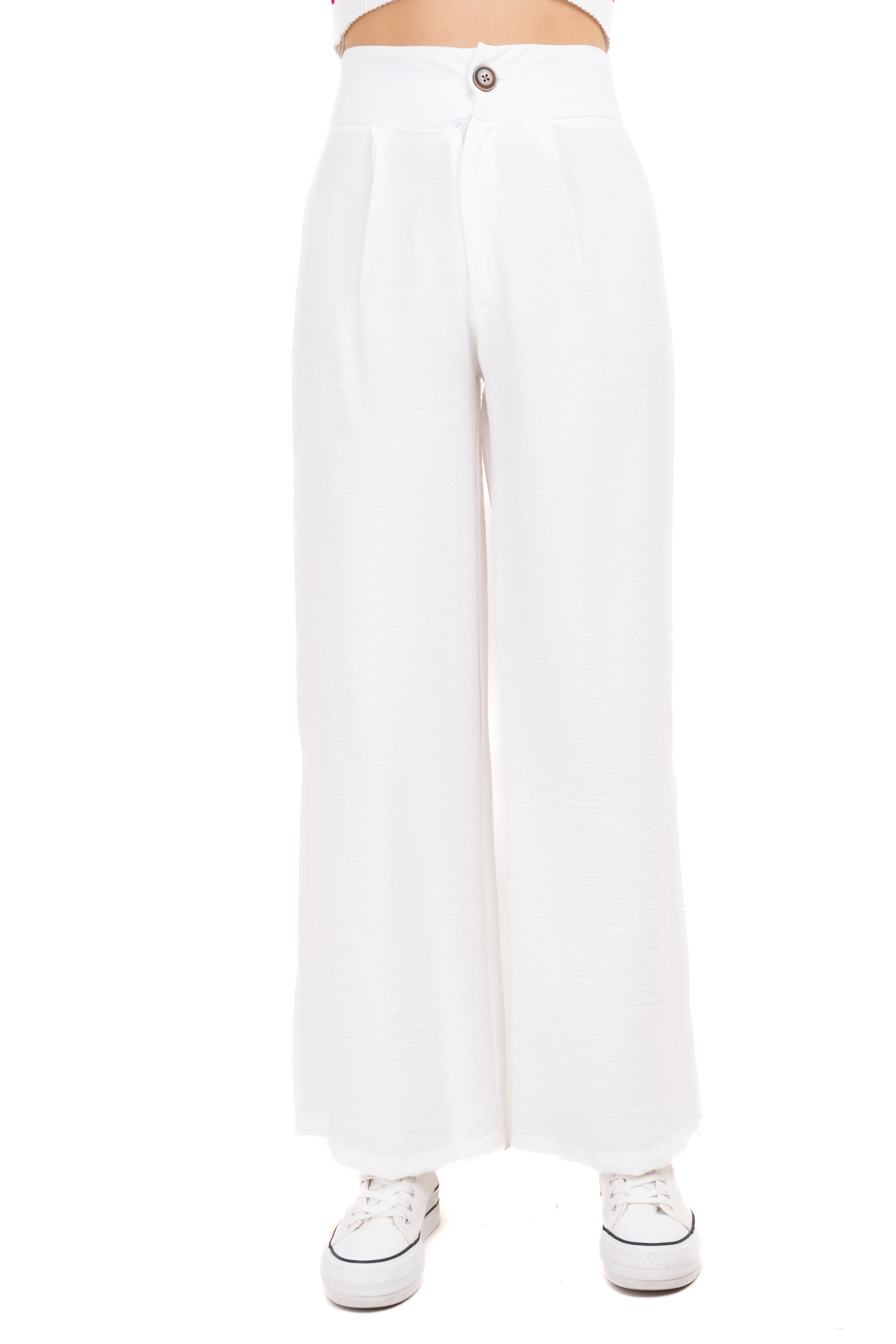 Pantalón pinzas abertura sold by Shasa