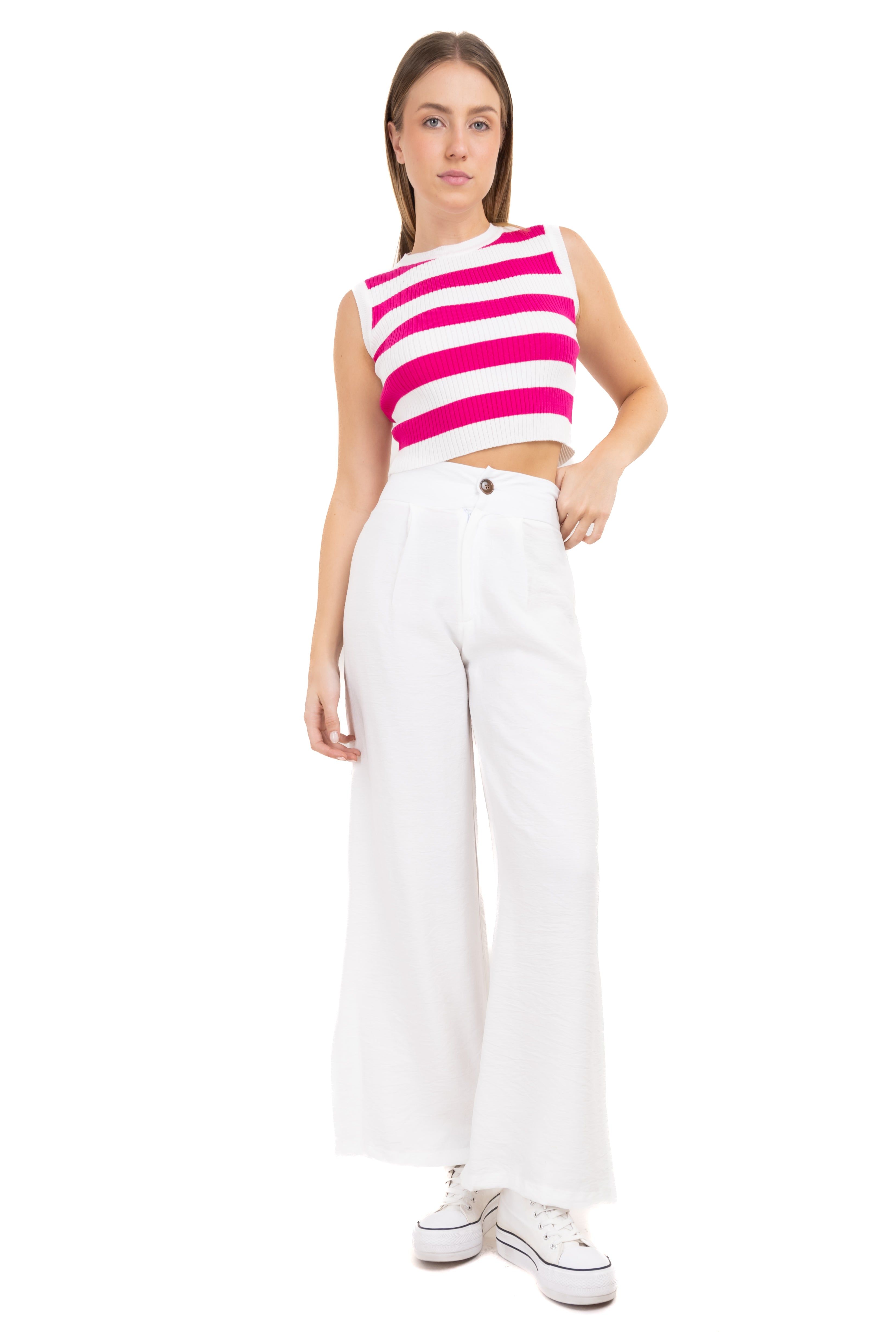 Pantalón pinzas abertura sold by Shasa product image thumbnail 2