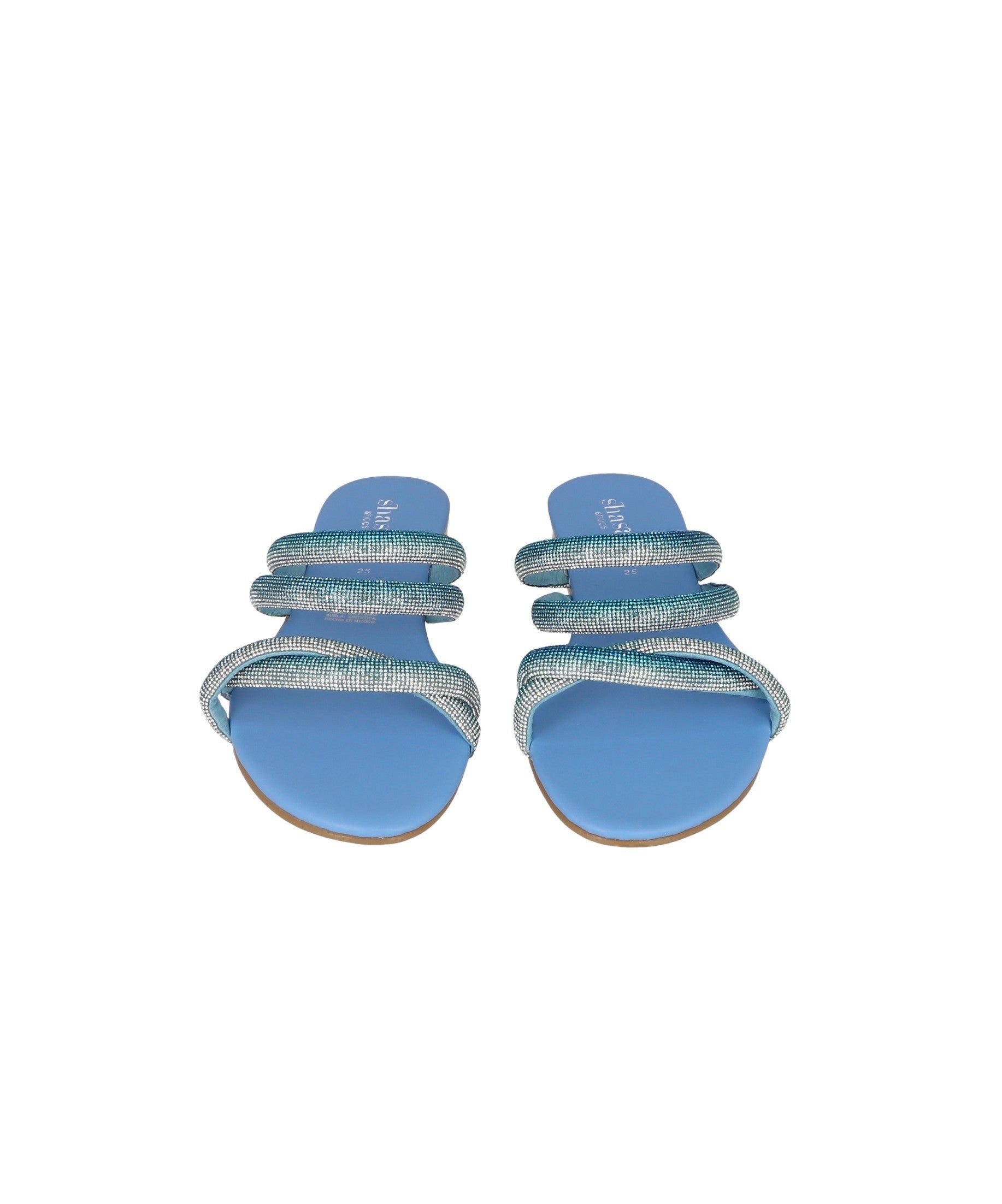 Sandalia tira trenzada brillos sold by Shasa product image thumbnail 2