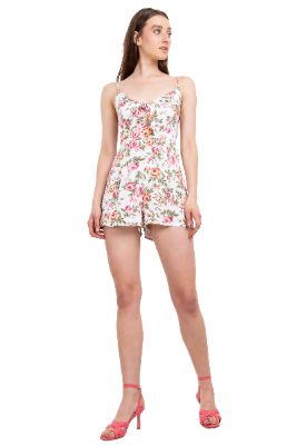 Romper floral moño sold by Shasa
