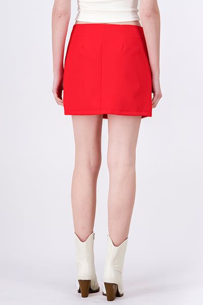 Falda mini solapas lisa sold by Shasa product image thumbnail 4