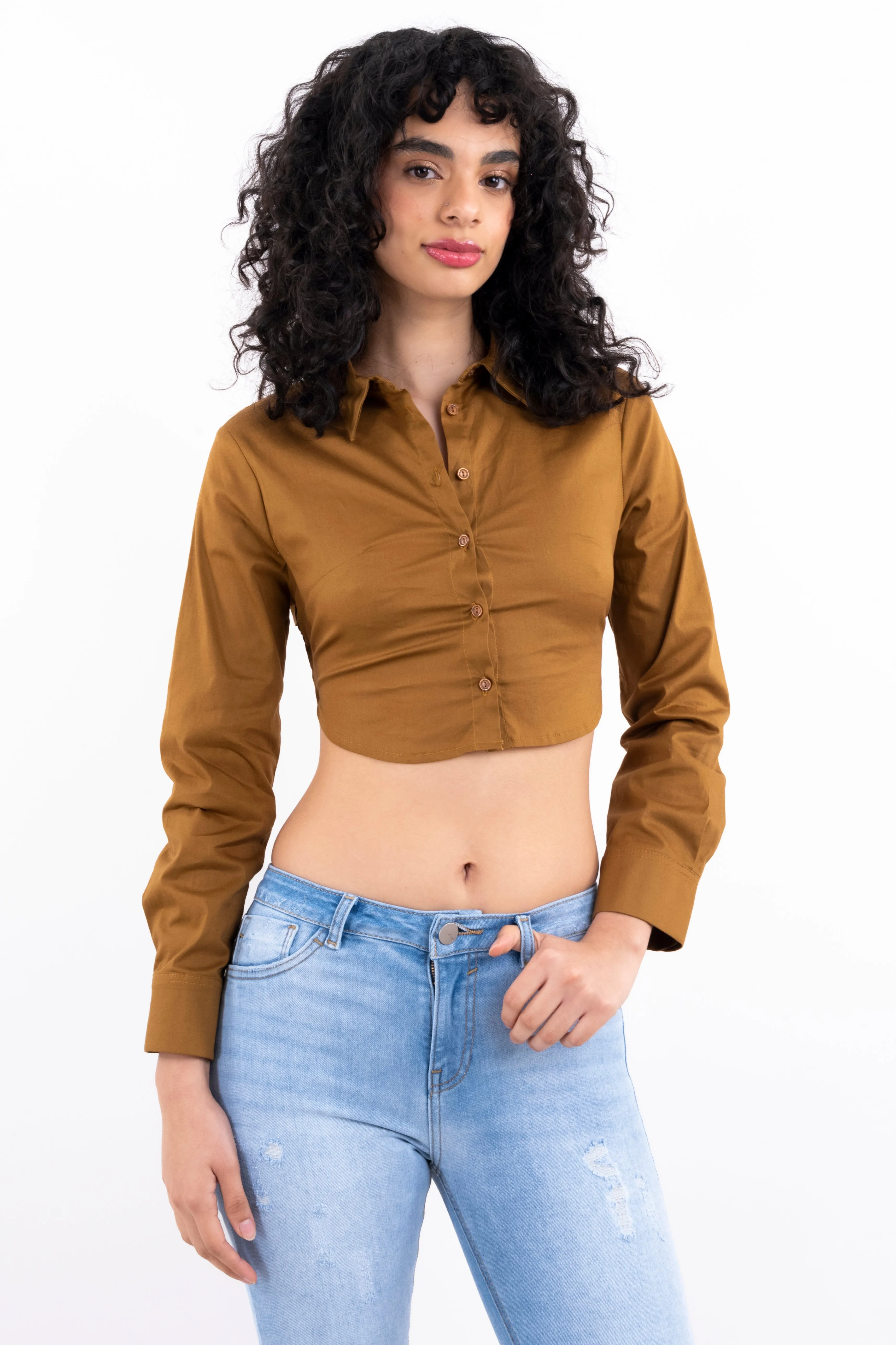 Camisa crop cintas espalda sold by Shasa product image thumbnail 2