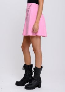 Falda mini tableada cadena sold by Shasa