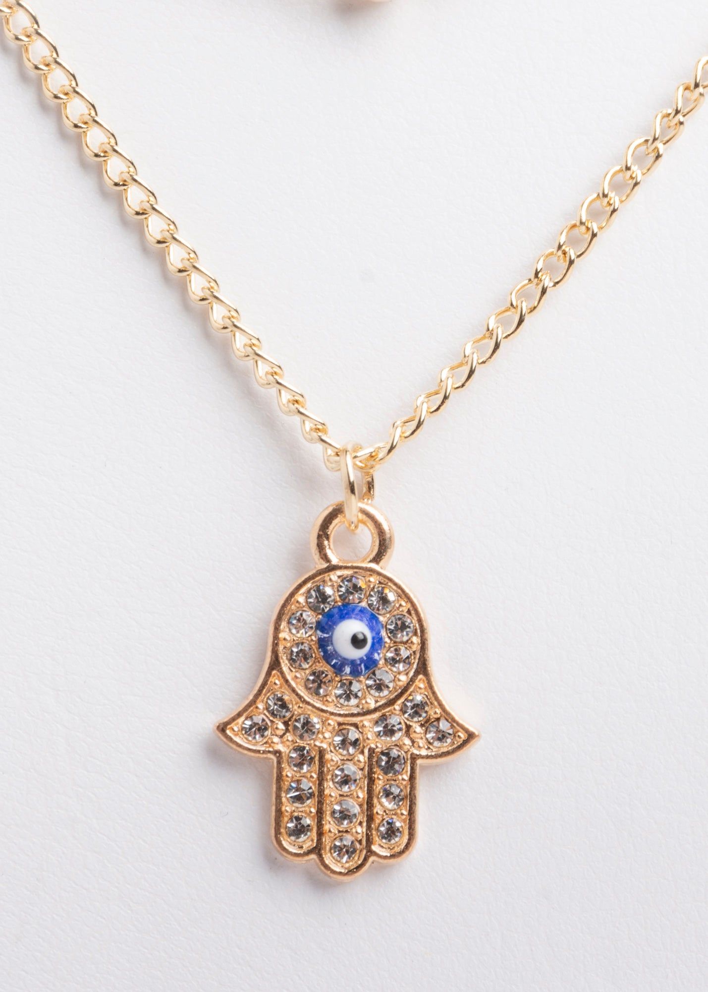 Collar capas mano hamsa sold by Shasa product image thumbnail 2