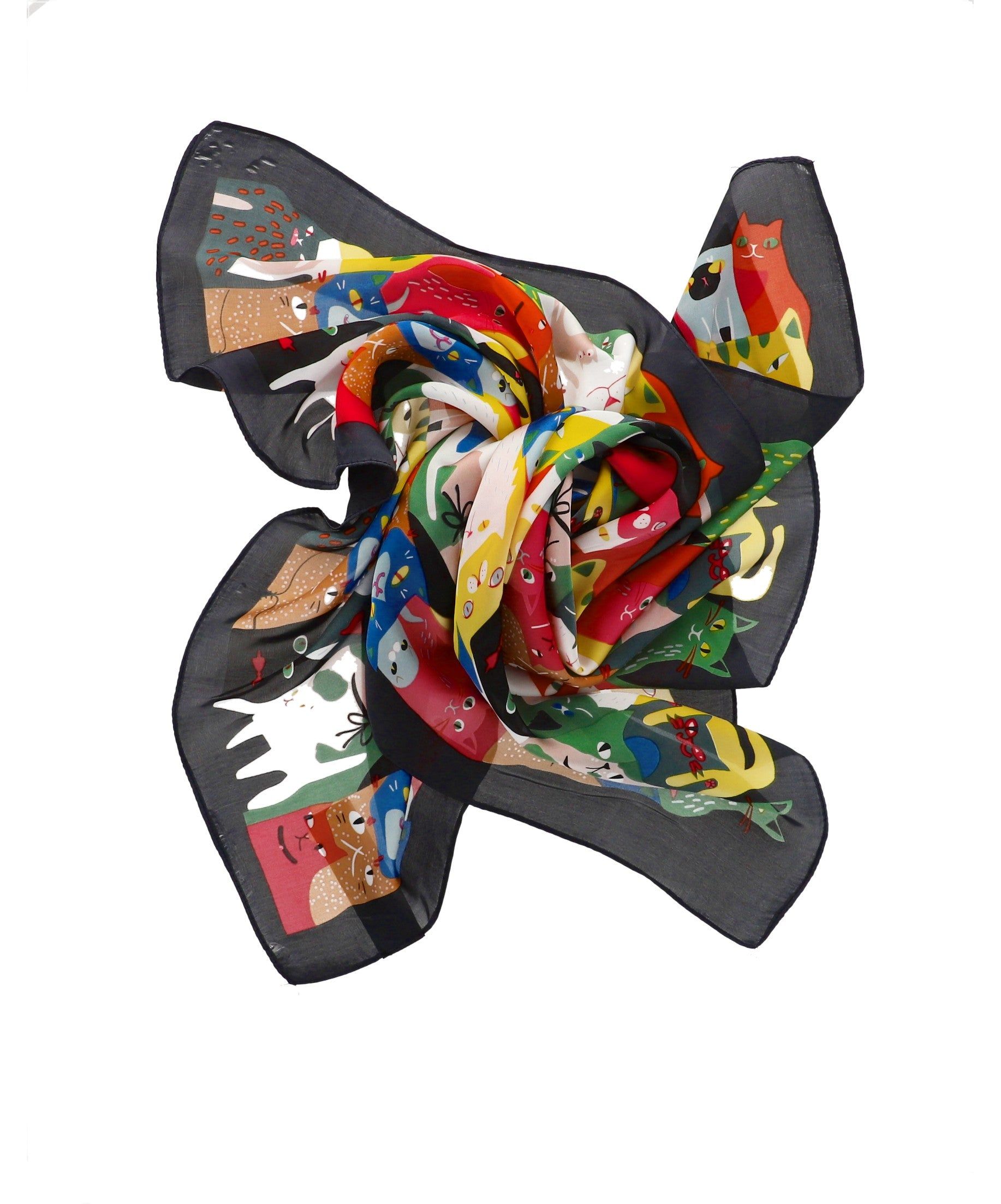 Pañuelo estampado gatos sold by Shasa product image thumbnail 2