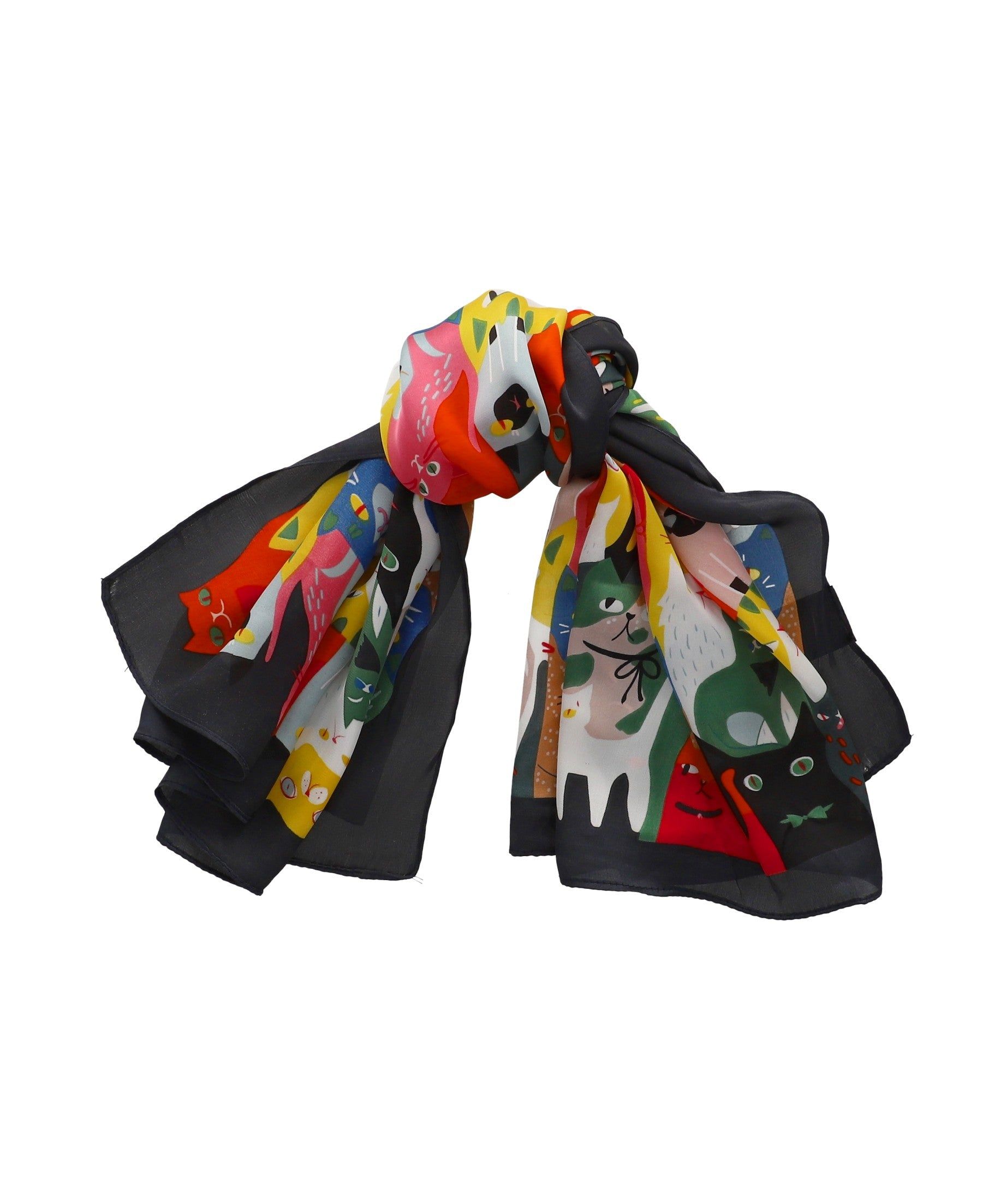 Pañuelo estampado gatos sold by Shasa product image thumbnail 3