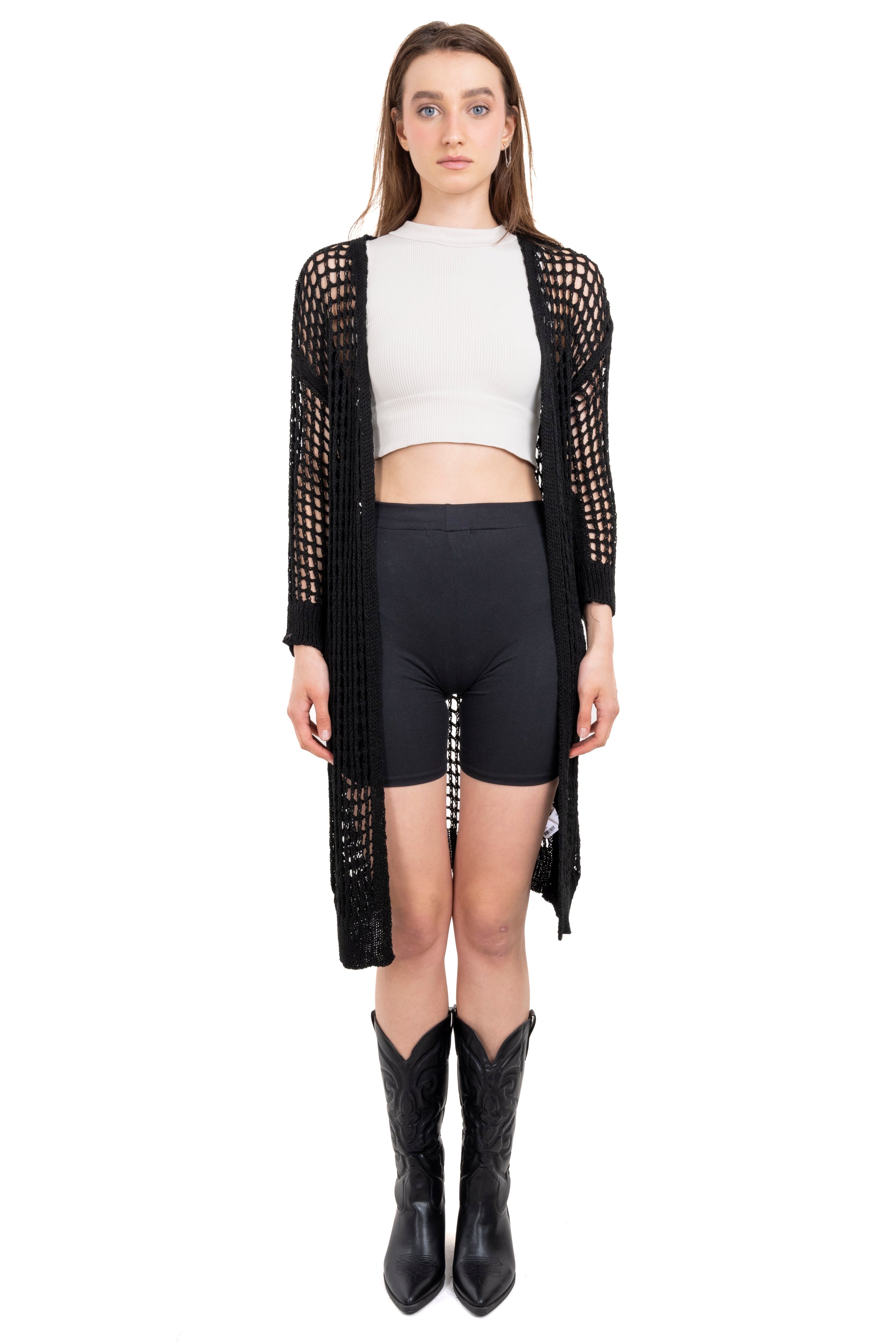 Suéter largo tejido abierto sold by Shasa product image thumbnail 2