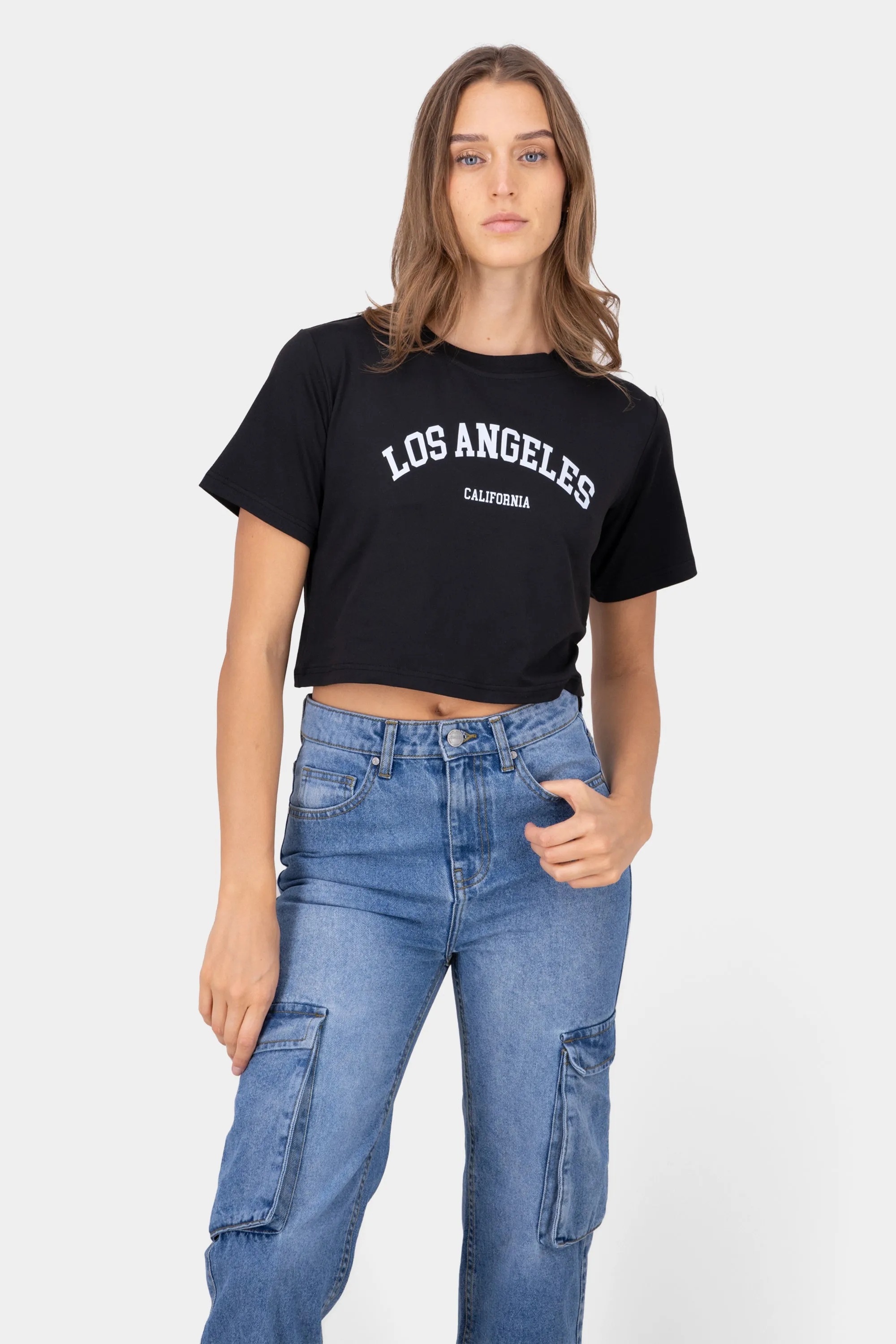 Playera crop los angeles sold by Shasa product image thumbnail 2